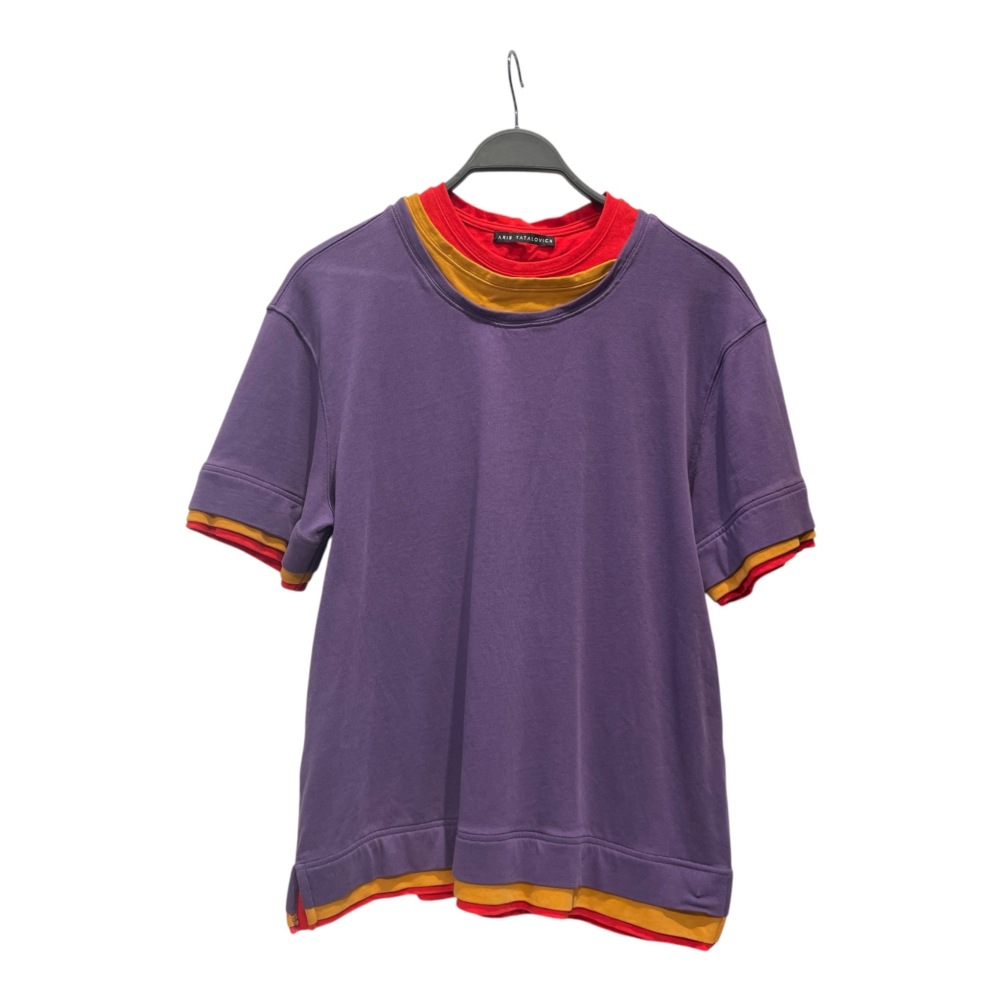 ARIS TATALOVICH/LS T-Shirt/S/Cotton/MLT/TRIPLE T-SHIRT view 1