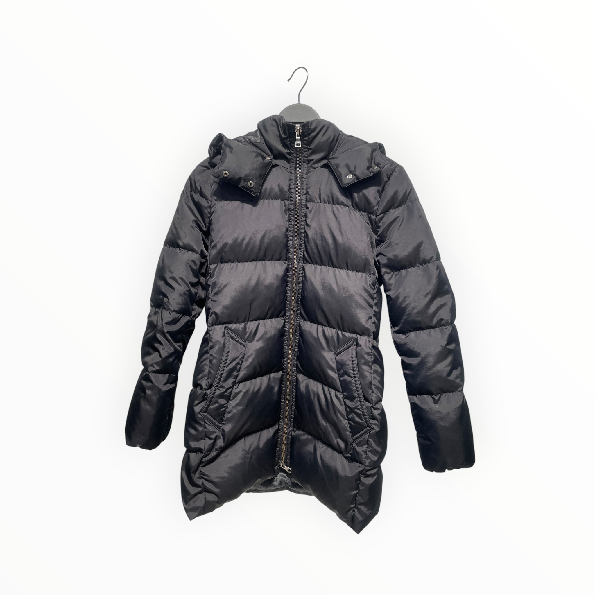COACH/Puffer Jkt/S/Nylon/BLK/DOWN JACKET view 1