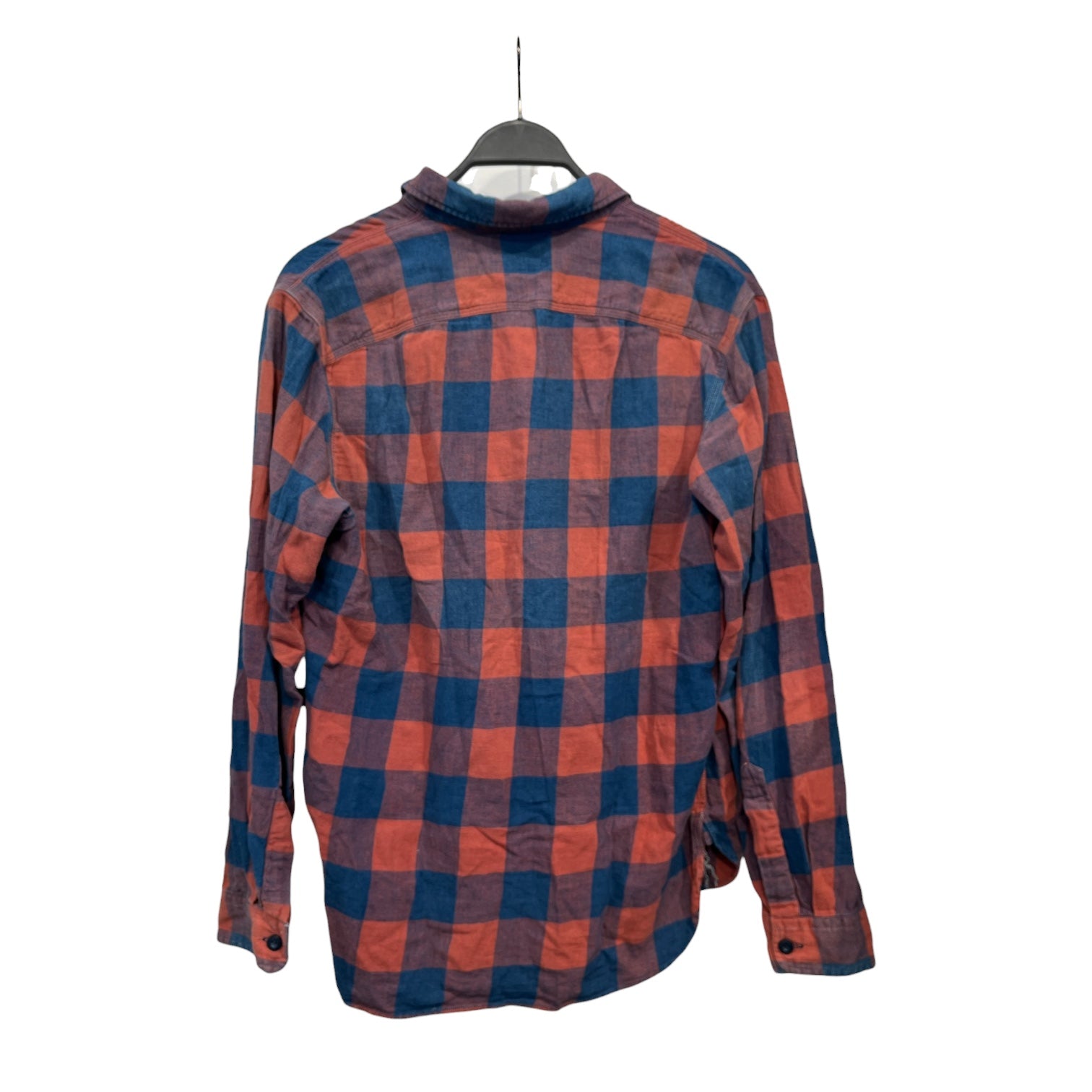 RRL/Flannel Shirt/M/Cotton/MLT/Plaid/orange/blue flannel view 2