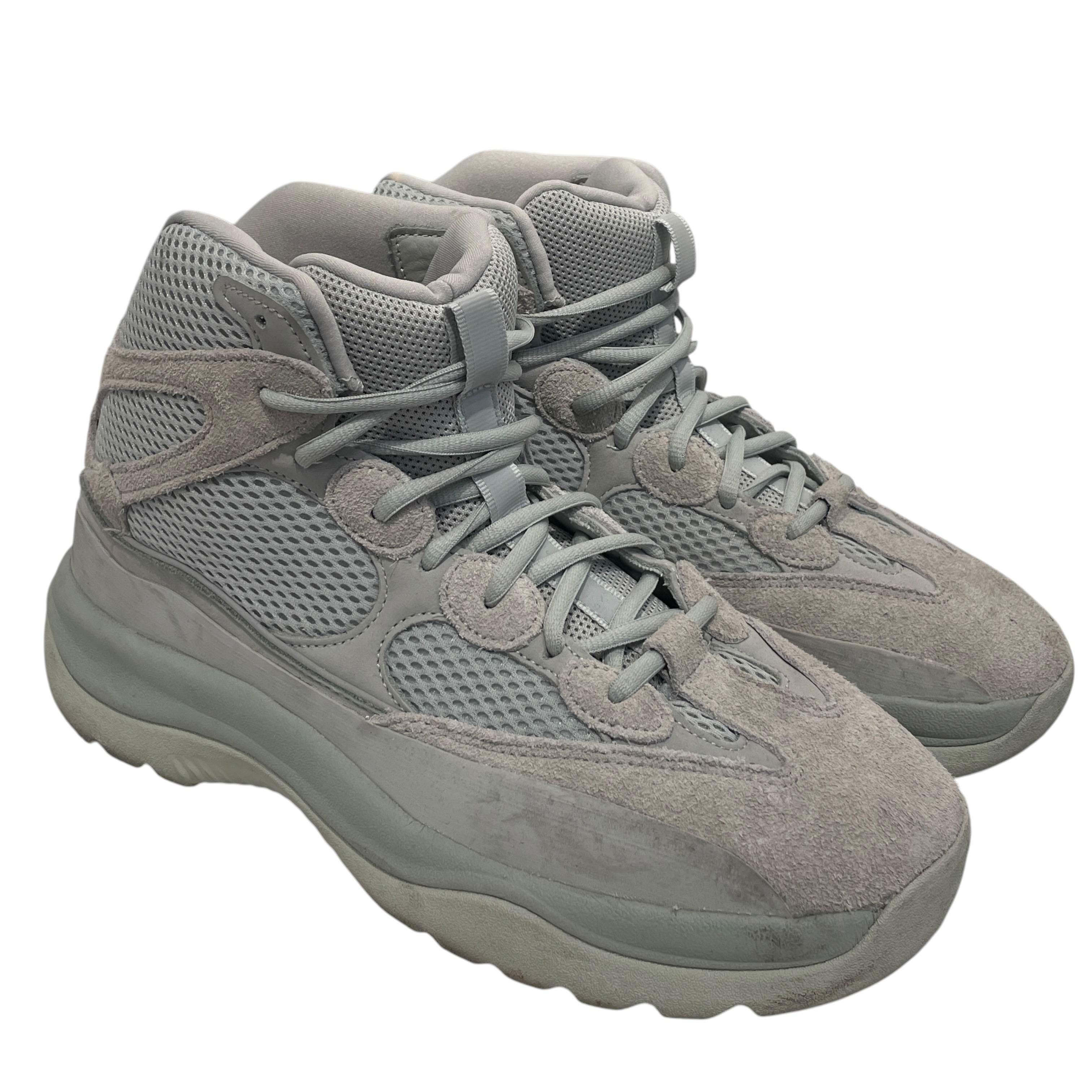 YEEZY/Lace Up Boots/US 10.5/Acrylic/GRY/ view 1