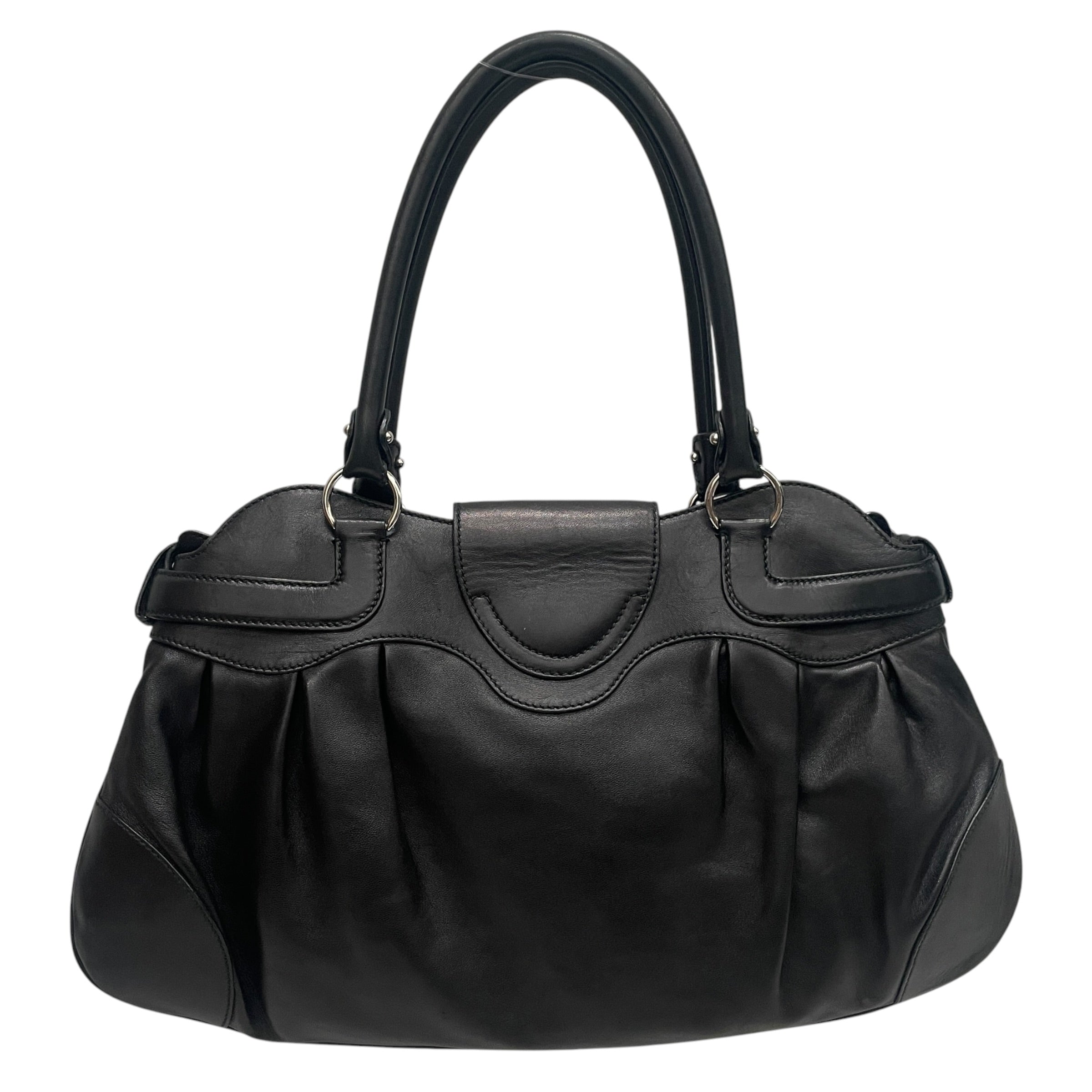 Salvatore Ferragamo/Bag/BLK/GANCINI CLASP view 2