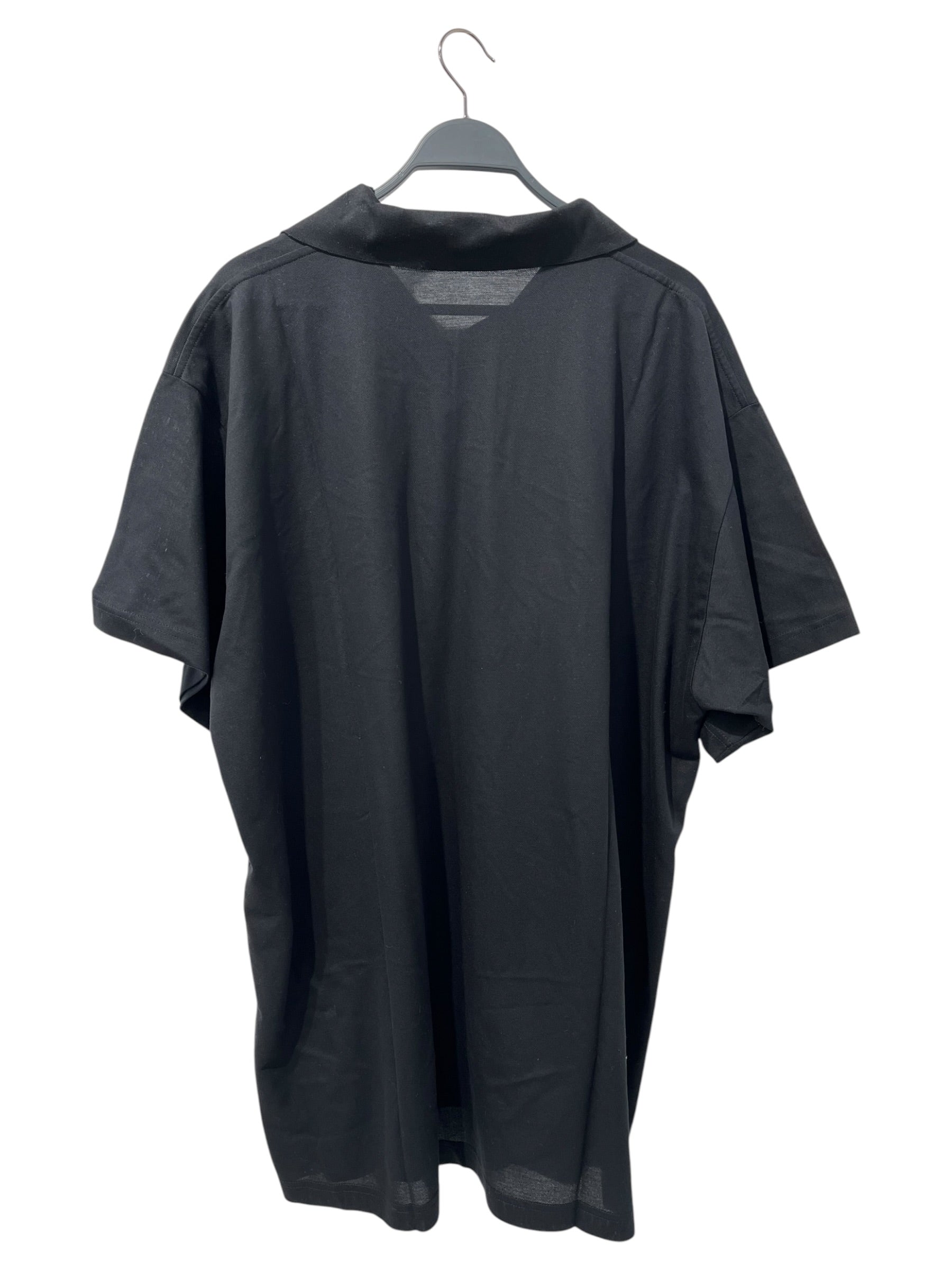 BALENCIAGA/Polo Shirt/4/Cotton/BLK/COLLAR GARDEROPE LOGO TEE view 2