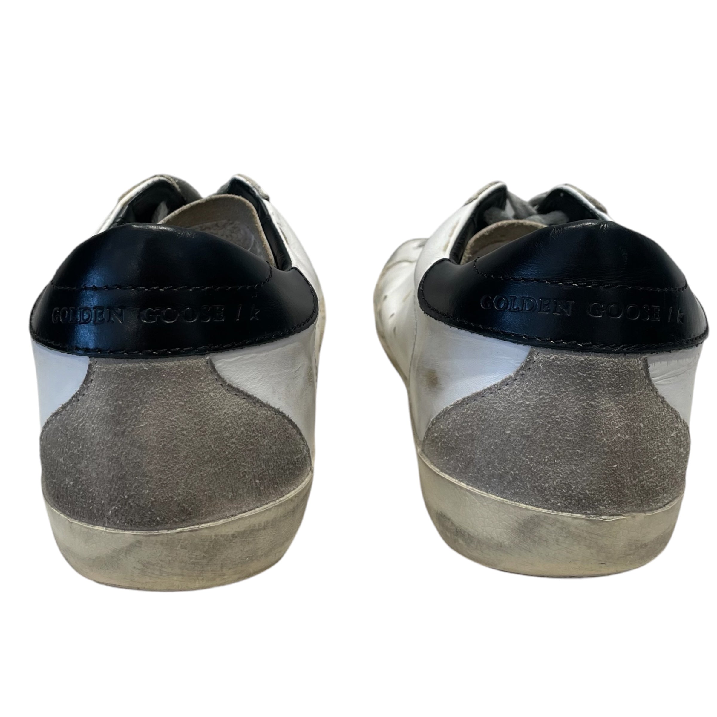 GOLDEN GOOSE/Low-Sneakers/EU 38/Leather/WHT/Superstar view 3