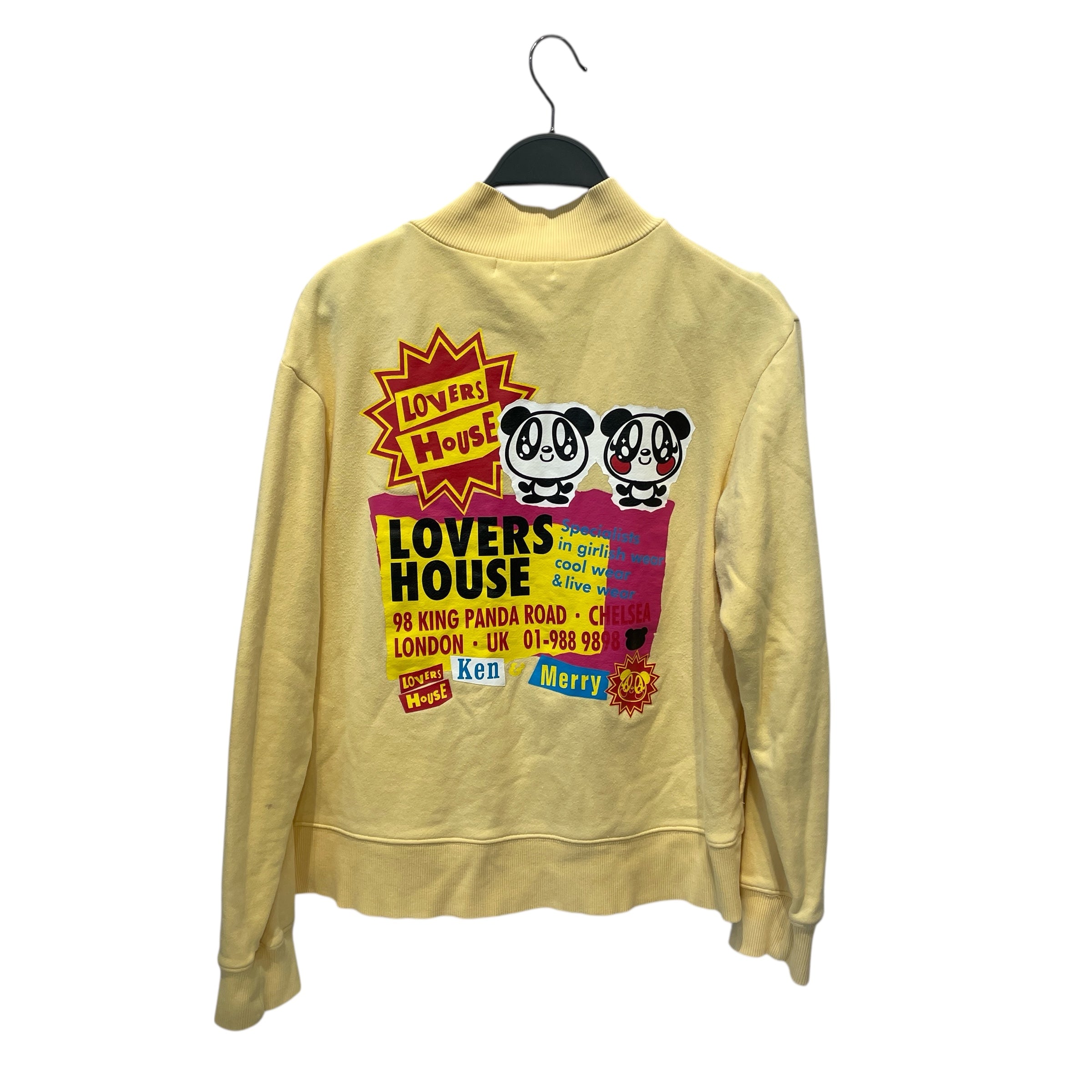 LOVERS HOUSE/Jacket/M/Graphic/Cotton/YEL/Ken & Merry view 2