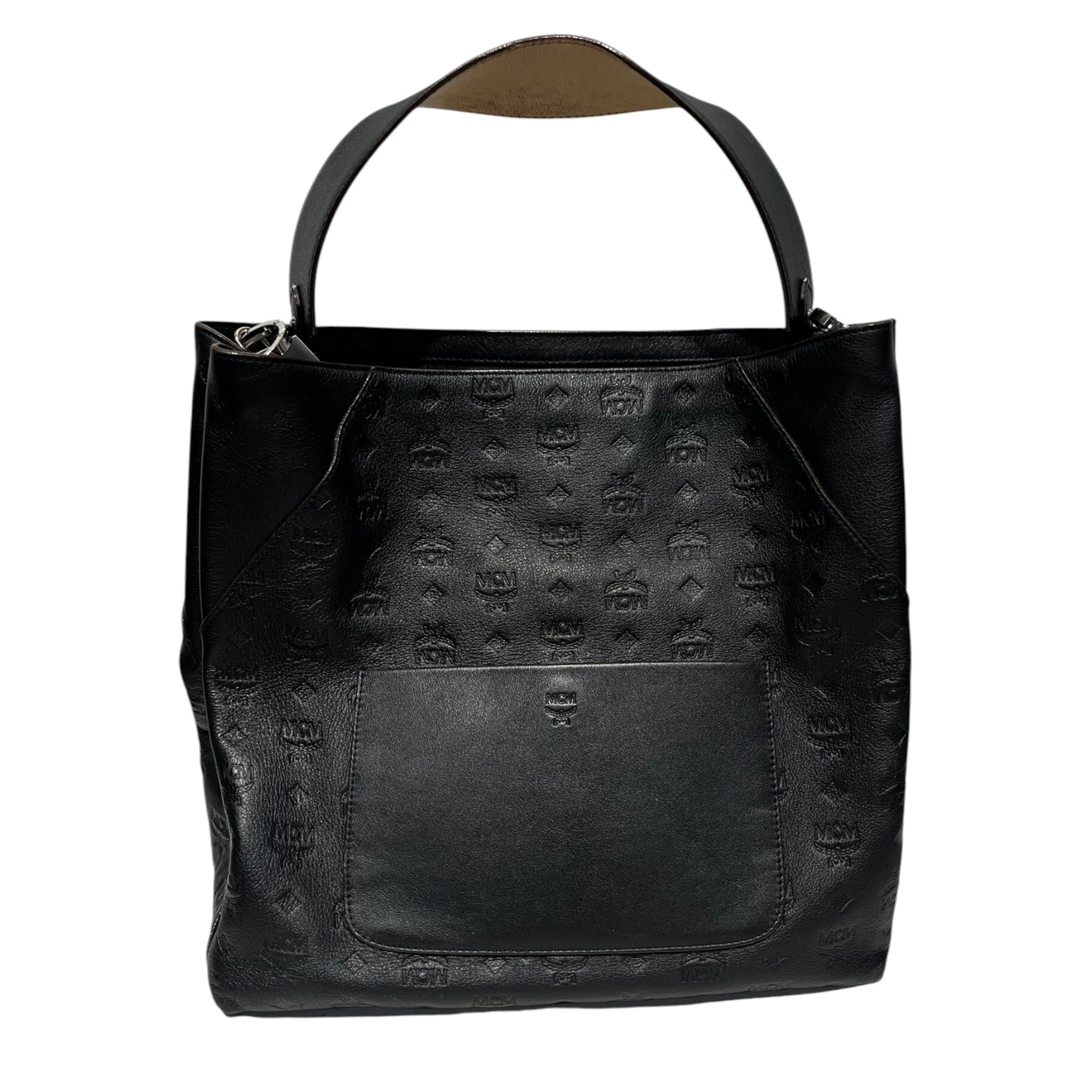 MCM/Hand Bag/BLK/6648U view 1
