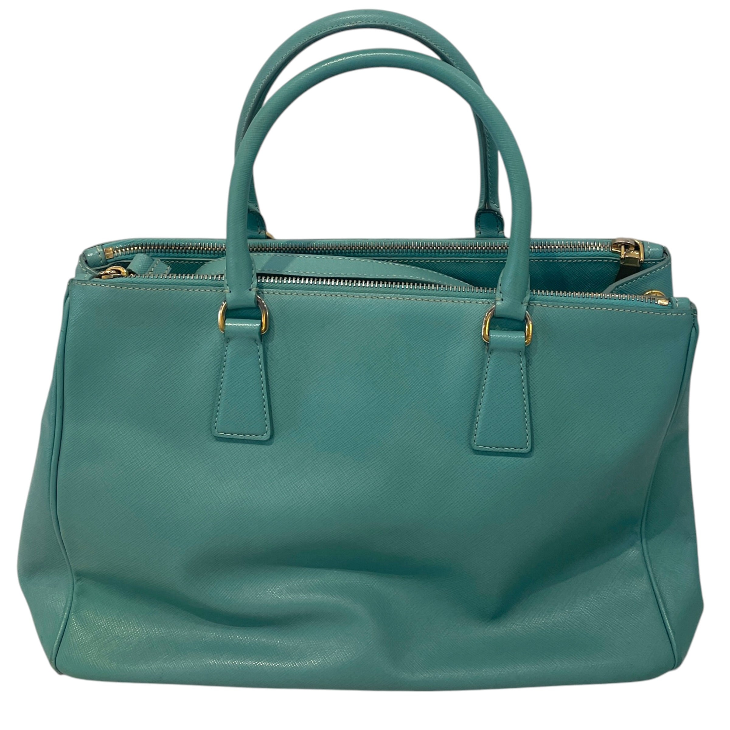 PRADA/Bag/Leather/GRN/SAfiano Leather tote view 2