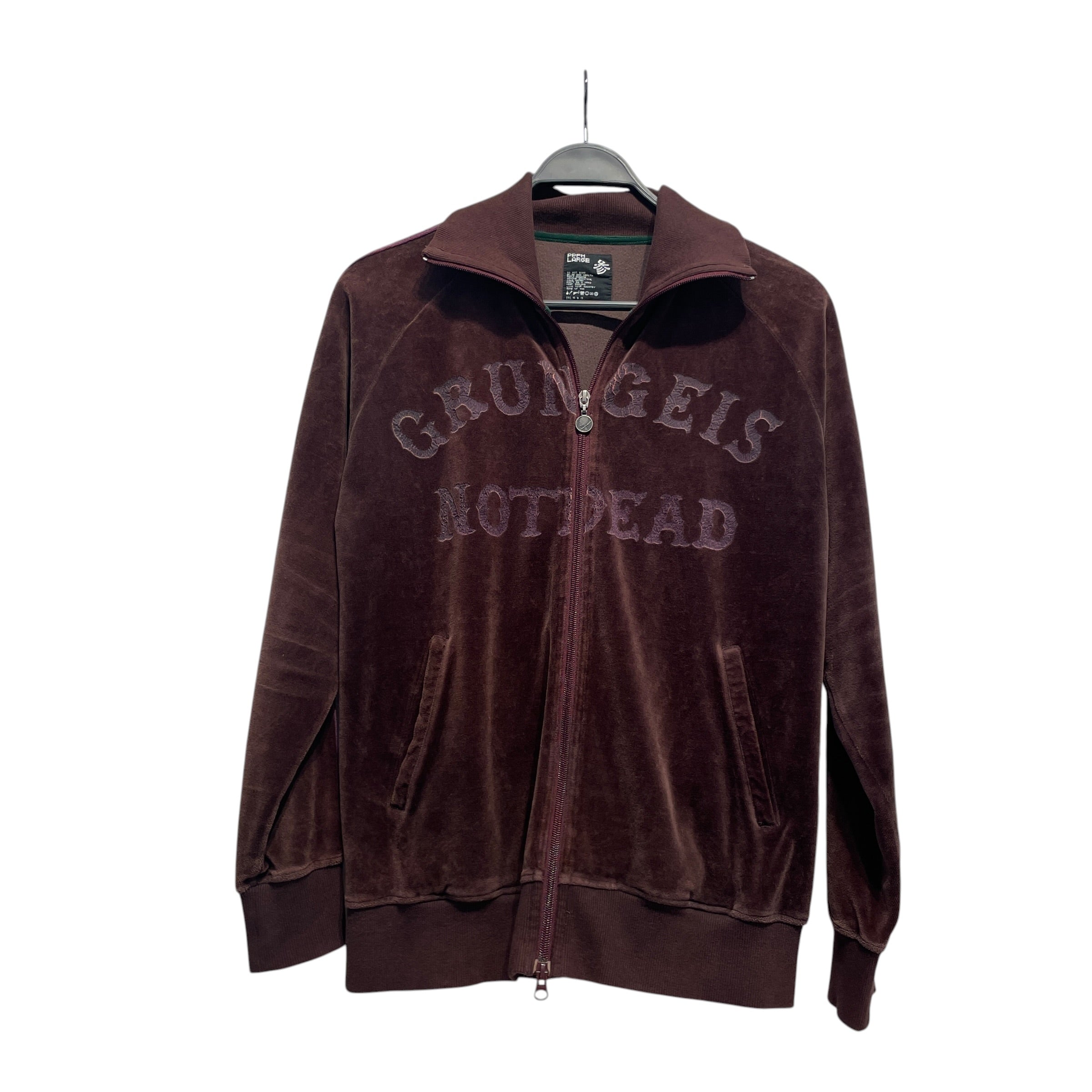 PPFM/Jacket/FREE/Velour/BRD/Graphic/GRUNGEISNOTDEAD view 1