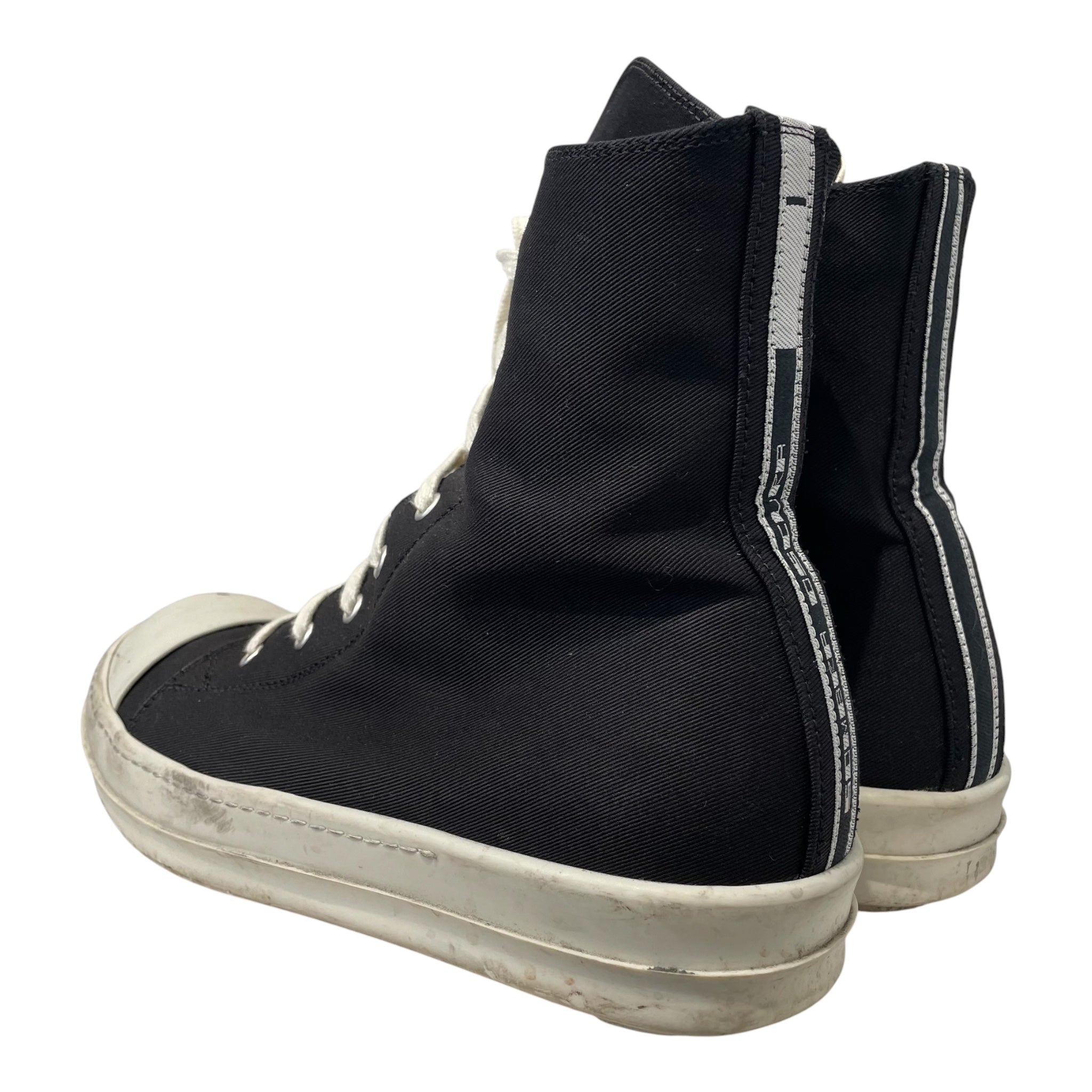 RICK OWENS DRKSHDW/Hi-Sneakers/EU 42.5/Cotton/BLK/drkshdw sombra view 2