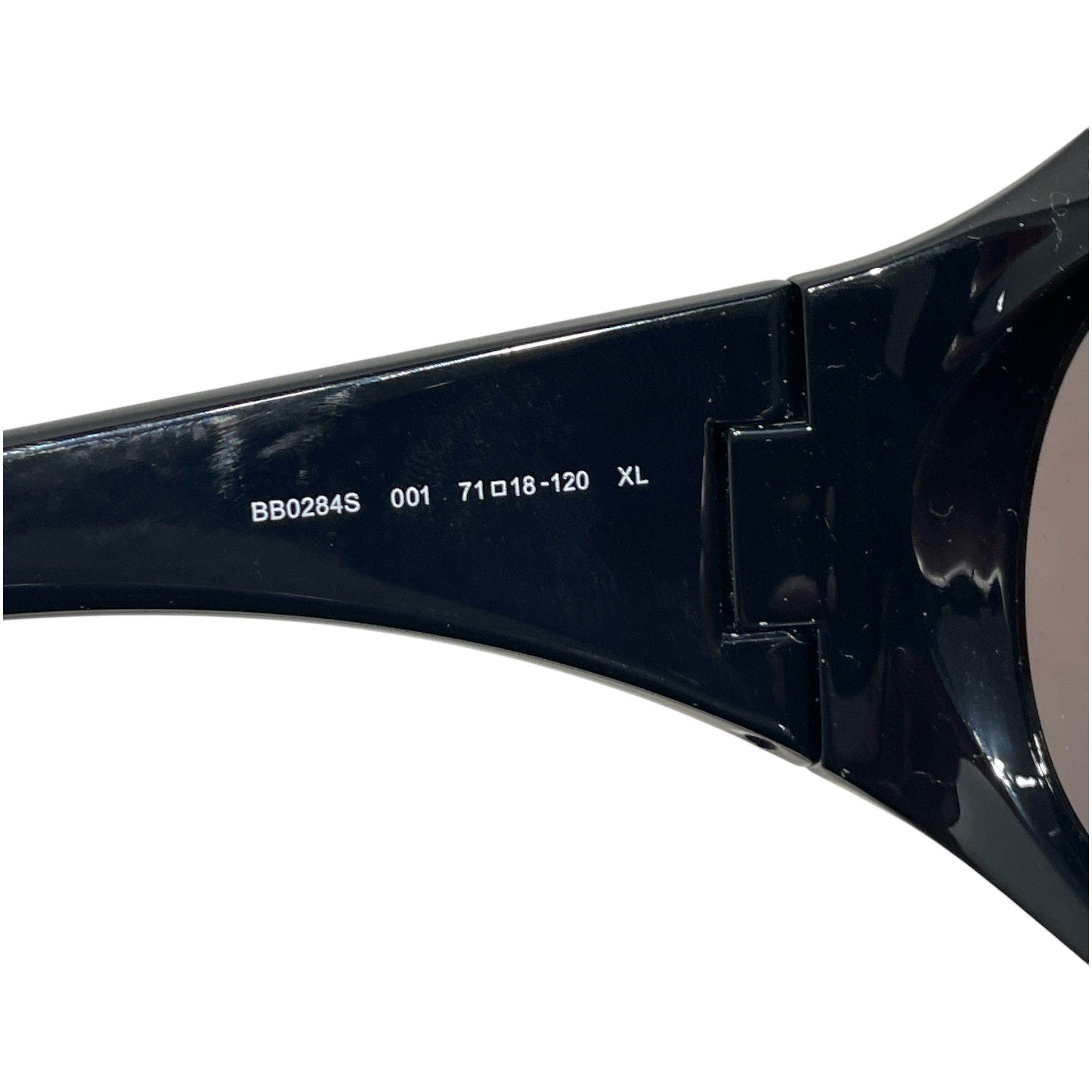 BALENCIAGA/Sunglasses/Plastic/BLK/R3ZDR12640 CAT view 3