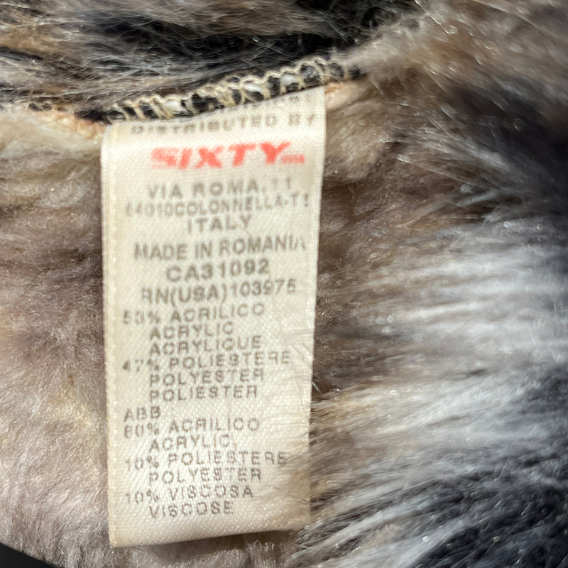 Miss Sixty/Jacket/S/Fake Fur/CML/fur trim