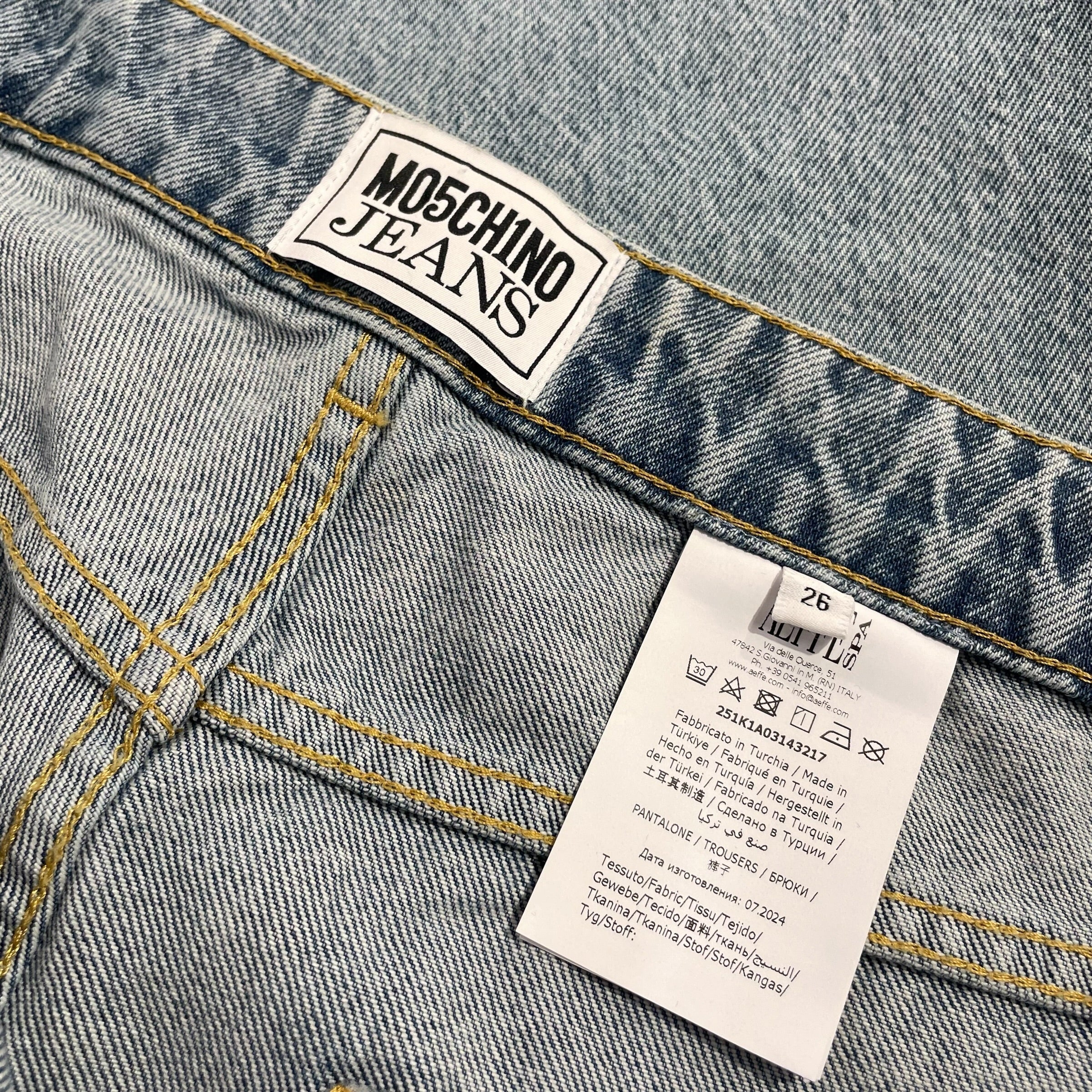 MOSCHINO/Straight Pants/26/Denim/IDG/ view 3