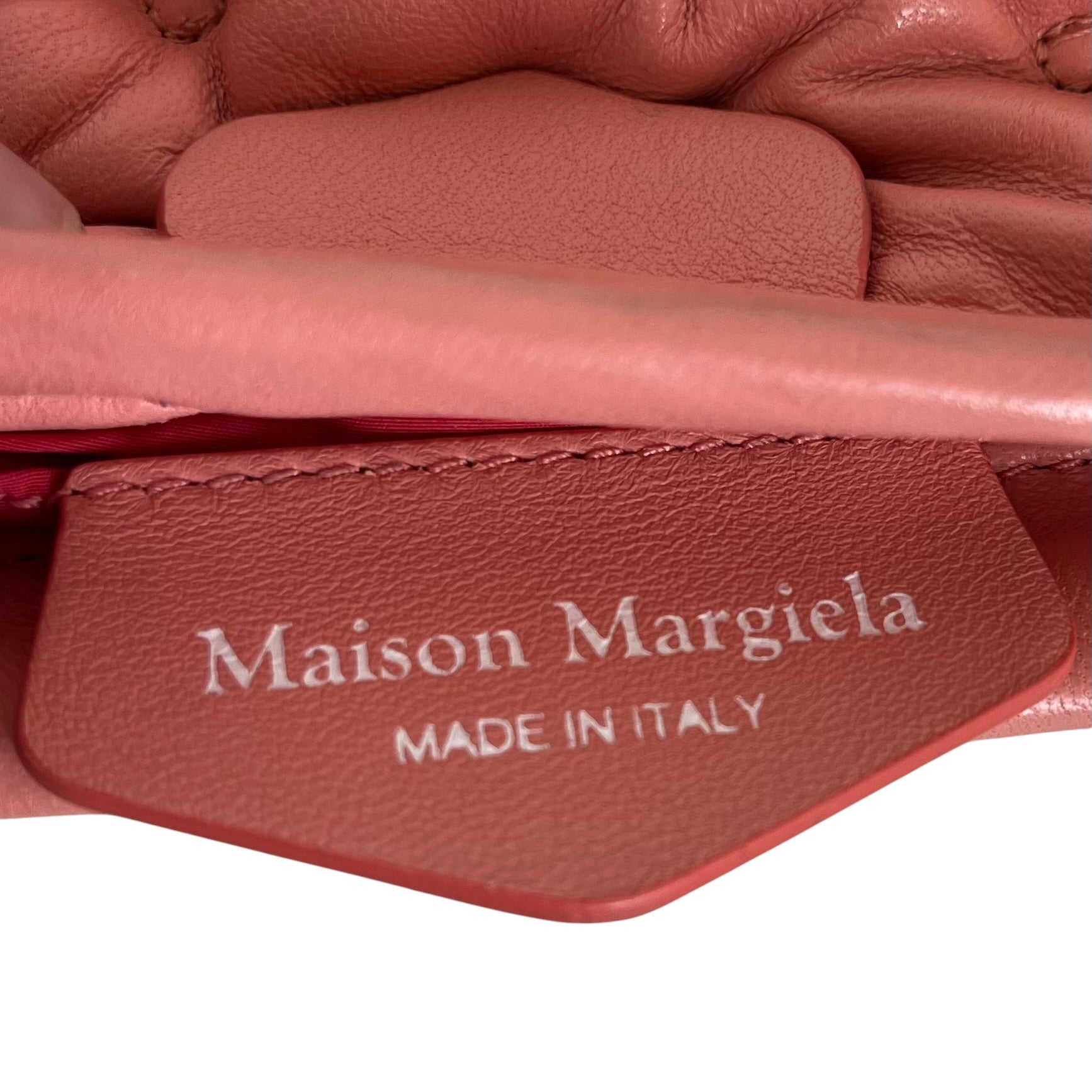 Maison Margiela/Cross Body Bag/Leather/PNK/MINI PILLOW BAG view 5