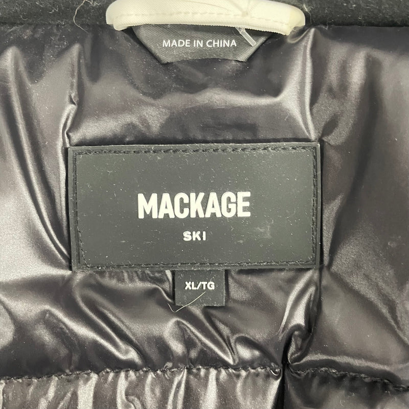 MACKAGE/Mountain Parka/XL/Camouflage/Nylon/WHT/CAMO HOODED PUFFER