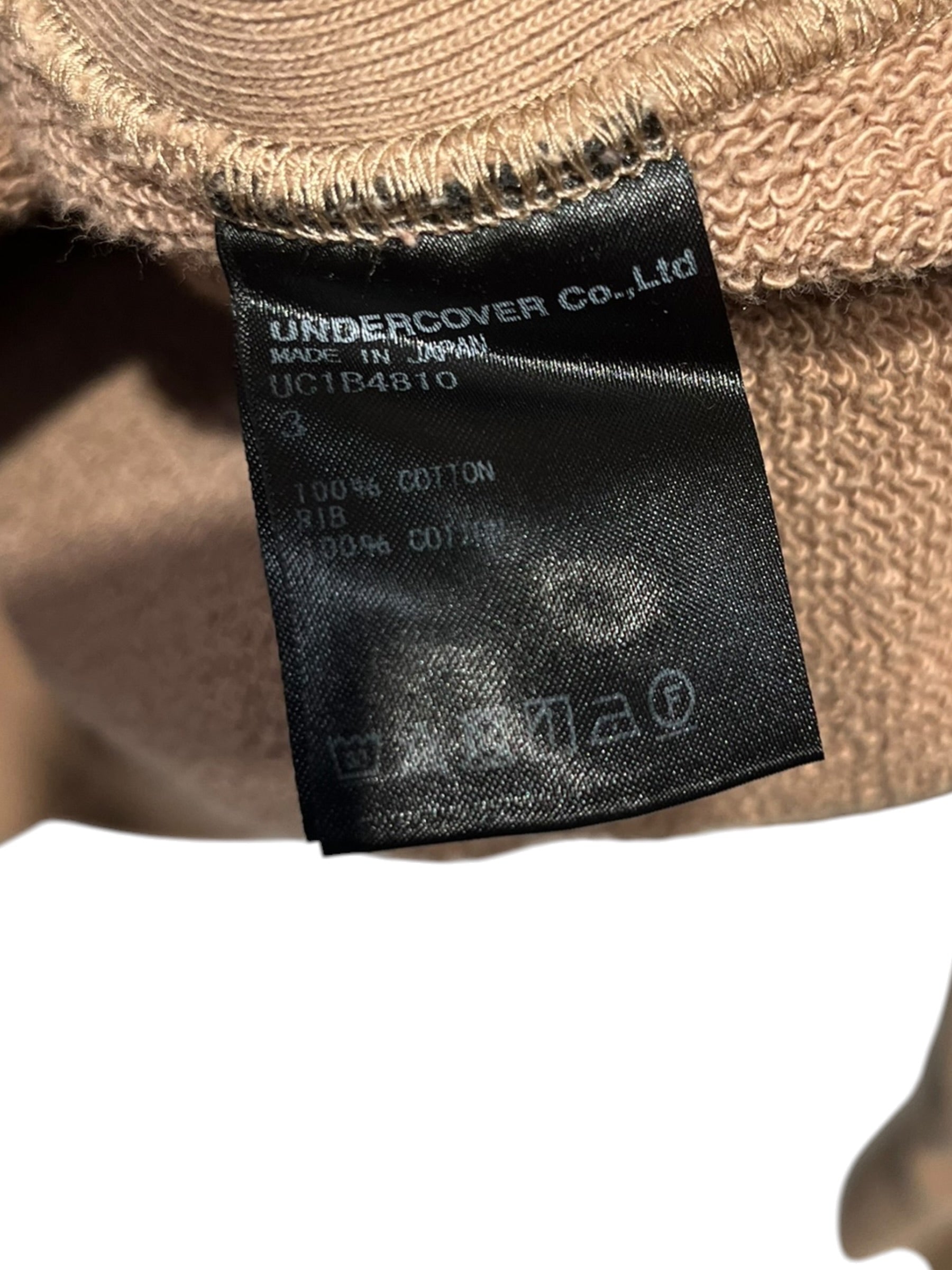 UNDERCOVER/LS Blouse/1/Cotton/BEG/J1906 view 4