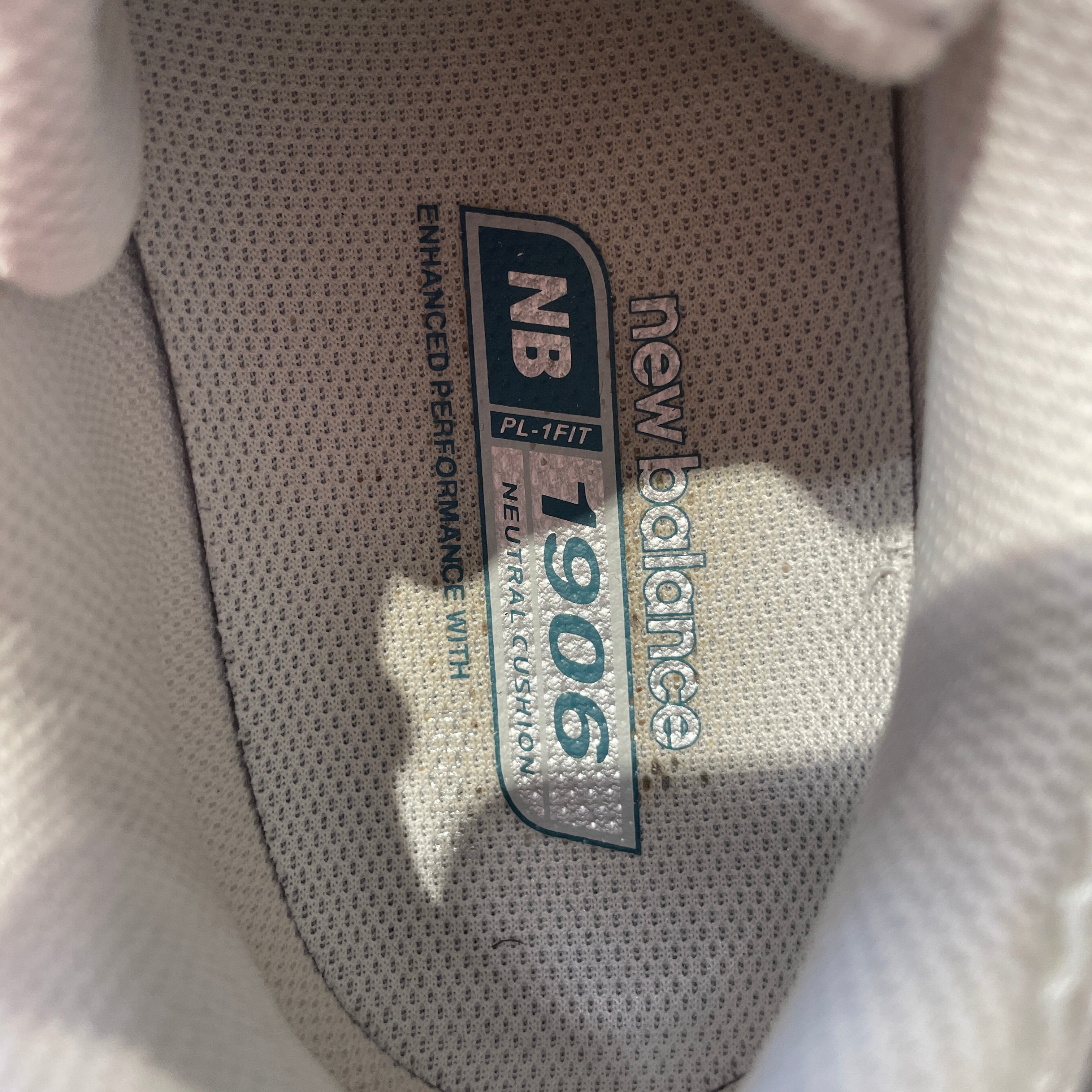NEW BALANCE/Low-Sneakers/US 11/WHT/1906 R WHITE SILVER MESH view 3