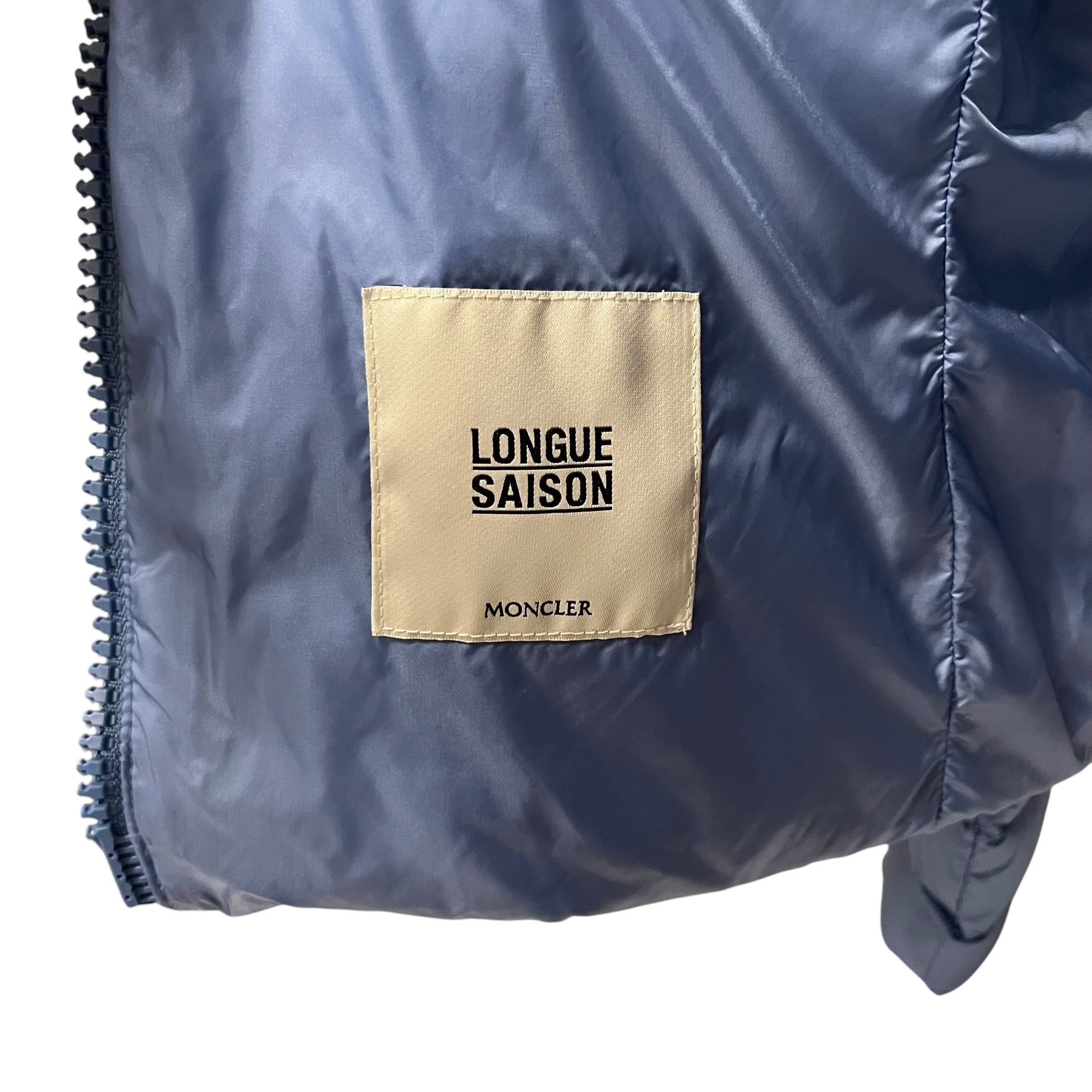 MONCLER/Puffer Jkt/S/Nylon/NVY/No Collar/LADIS GIUBOTTO view 4