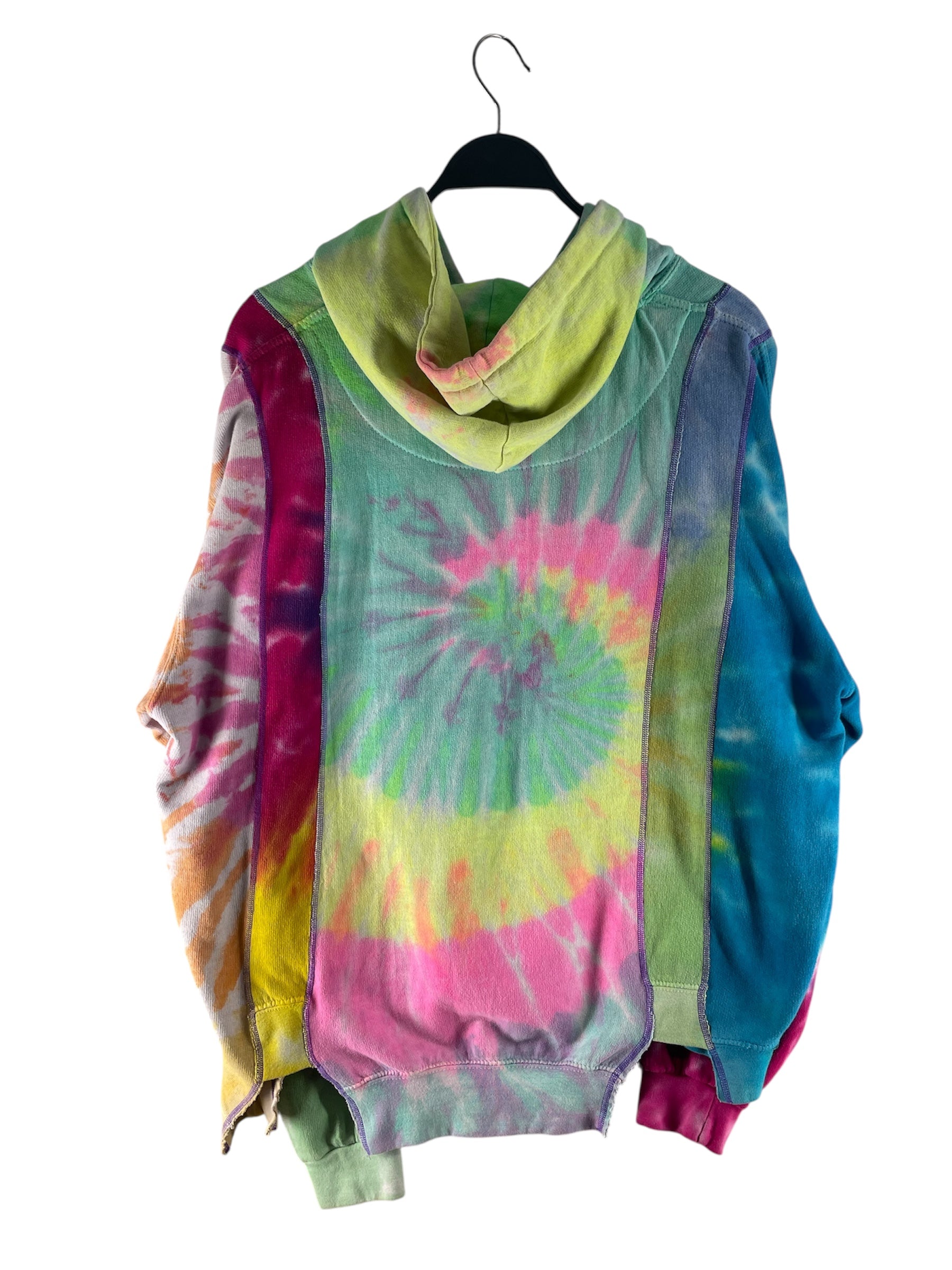 Needles/Hoodie/XL/All Over Print/Cotton/MLT/Pullover/TIE-DYE REBUILD HOODIE - IN250 view 2