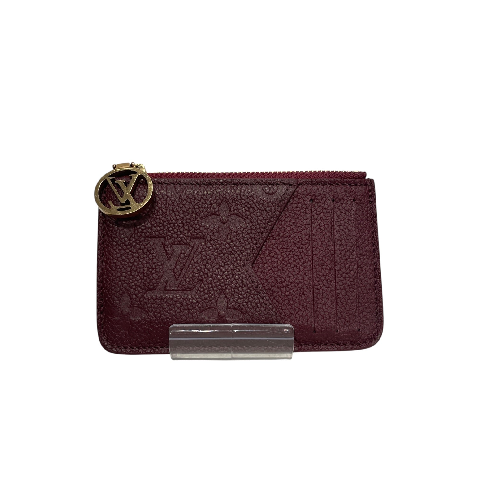 LOUIS VUITTON/Coin Wallet/Monogram/Leather/BRD/ROMY CARD HOLDER view 2