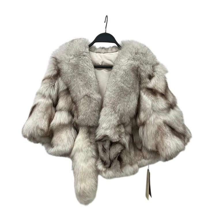 sagafurs/Coat/Animal Pattern/Fur/GRY/FULL FOX FUR W/ TAGS view 1