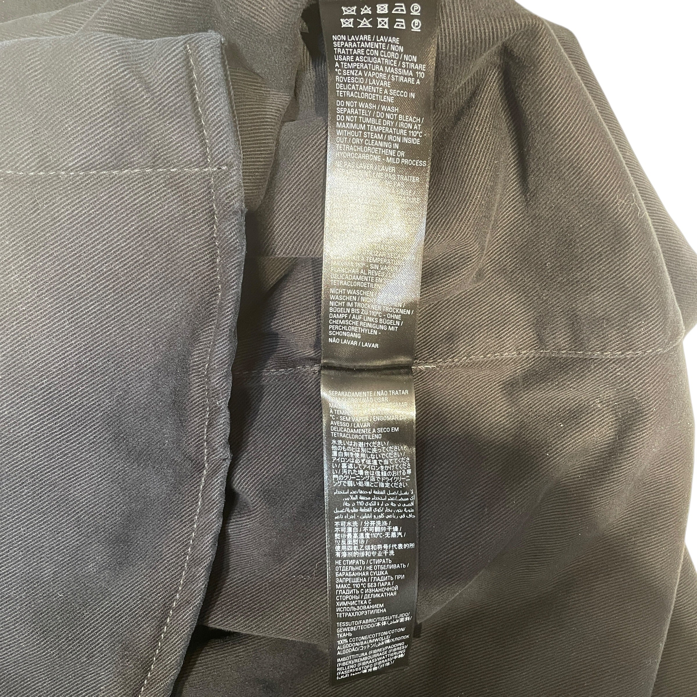 BALENCIAGA/Denim Jkt/M/Denim/BLK/ view 5