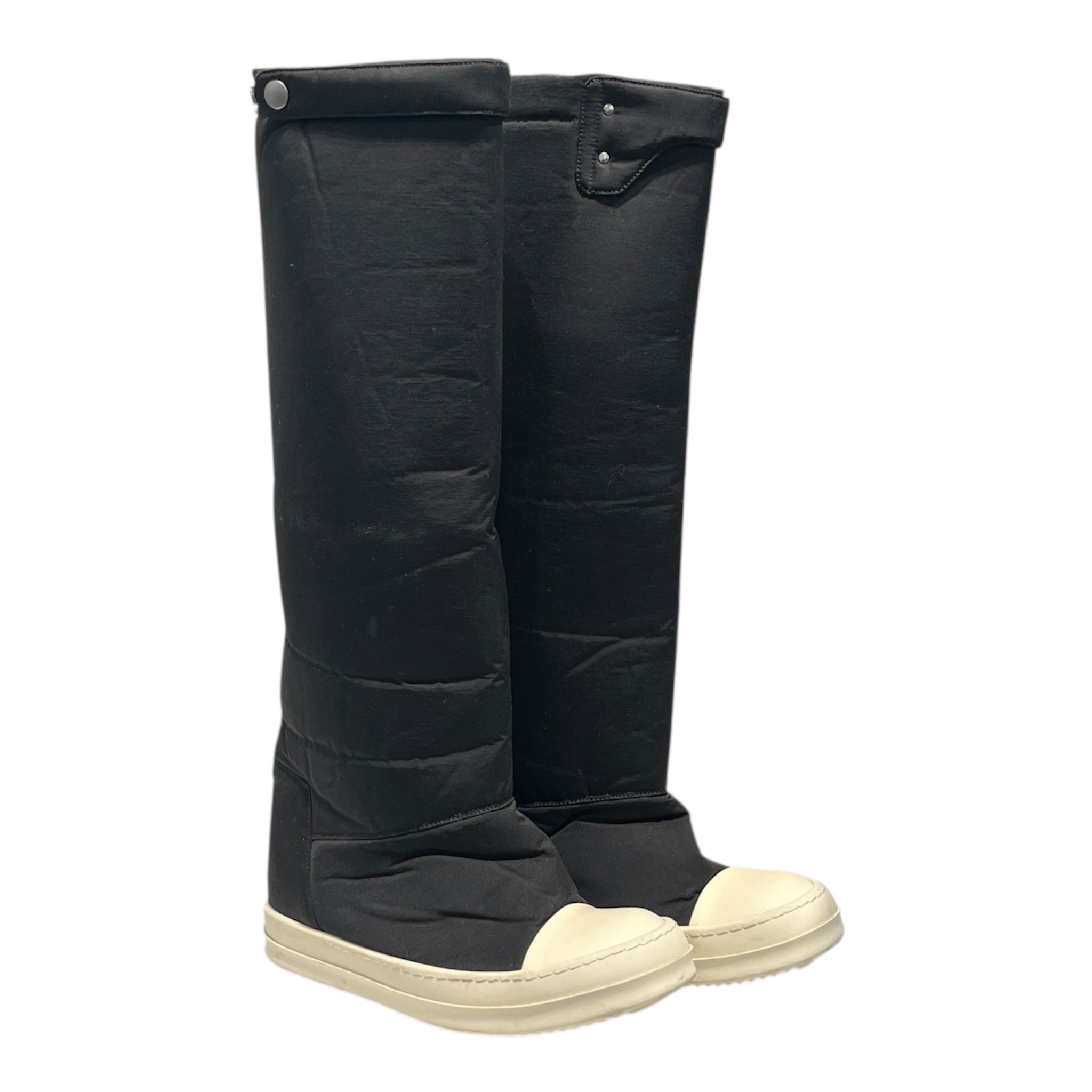 RICK OWENS DRKSHDW/Long Boots/EU 38/BLK/ELEPHANT BOOTS/TOP CLOSURE view 1