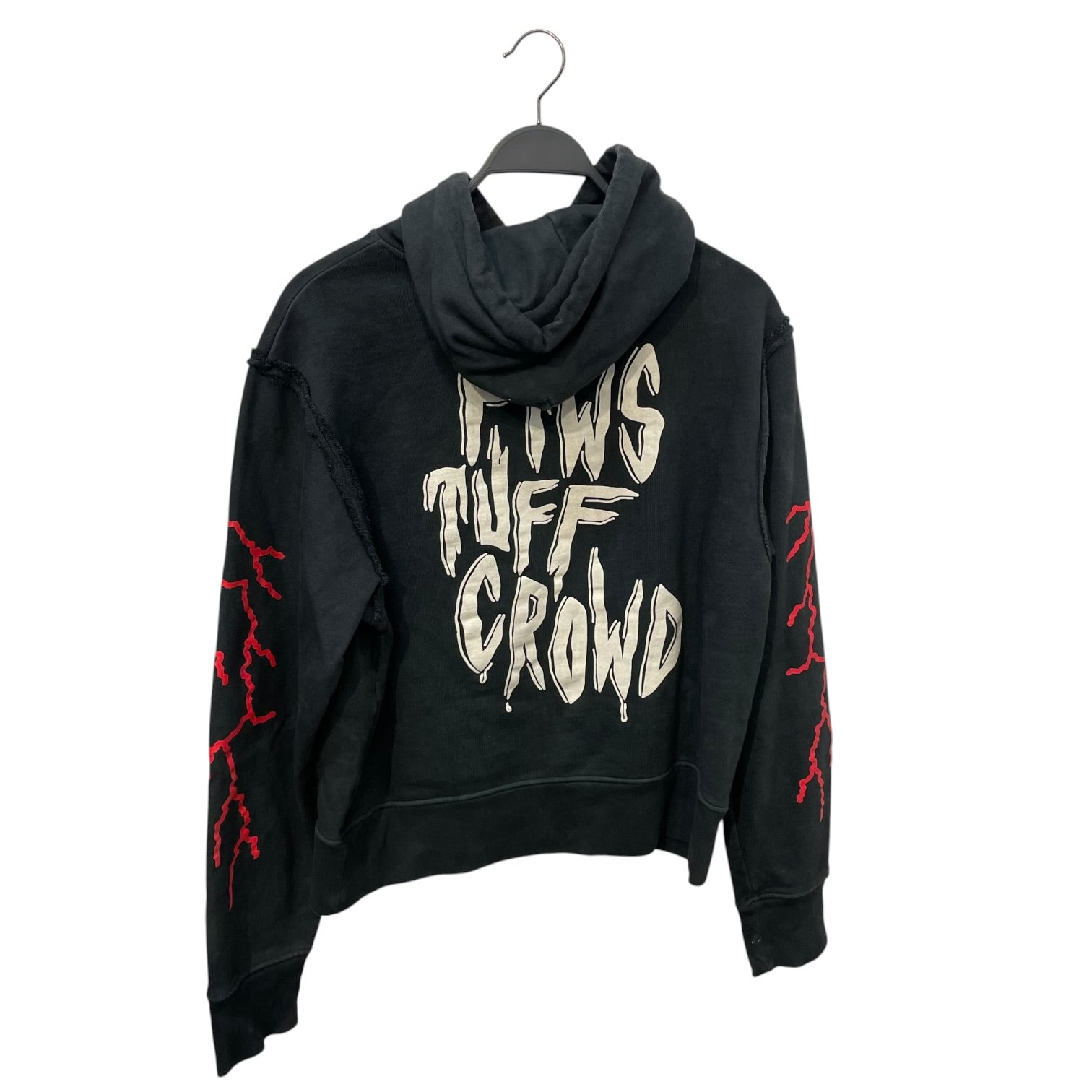 For Those Who Sin/Hoodie/S/Graphic/Cotton/BLK/tuff crowd view 2