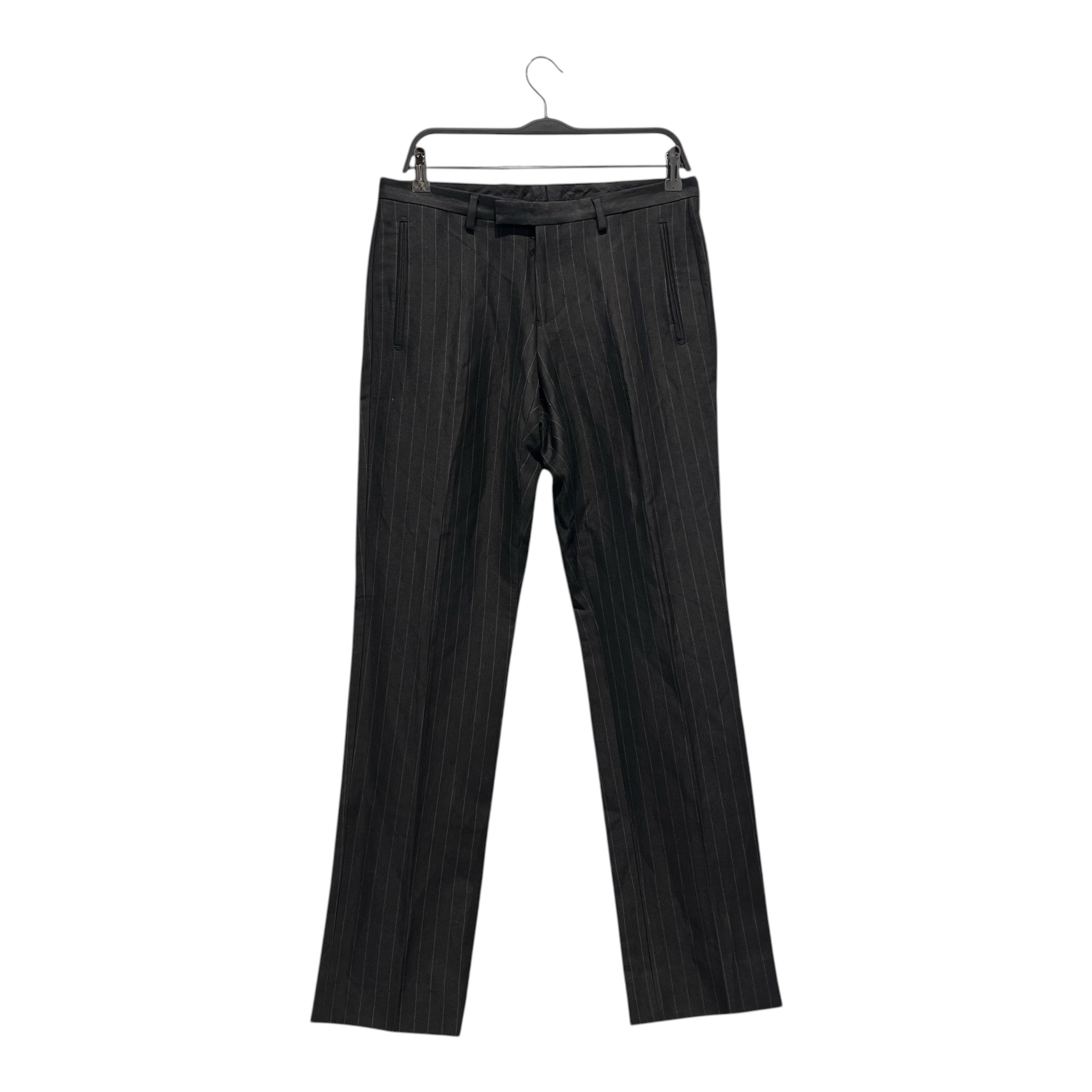 KENZO HOMME/Slacks/32/GRY/Stripe/PINSTRIPE SLACKS view 1