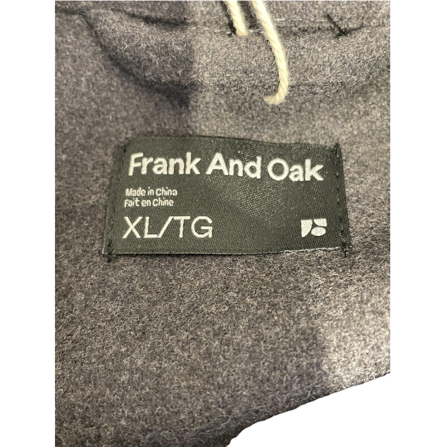 FRANK AND OAK/LS Shirt/XL/Wool/GRY/WOOL BLEND OVERSHIRT view 3