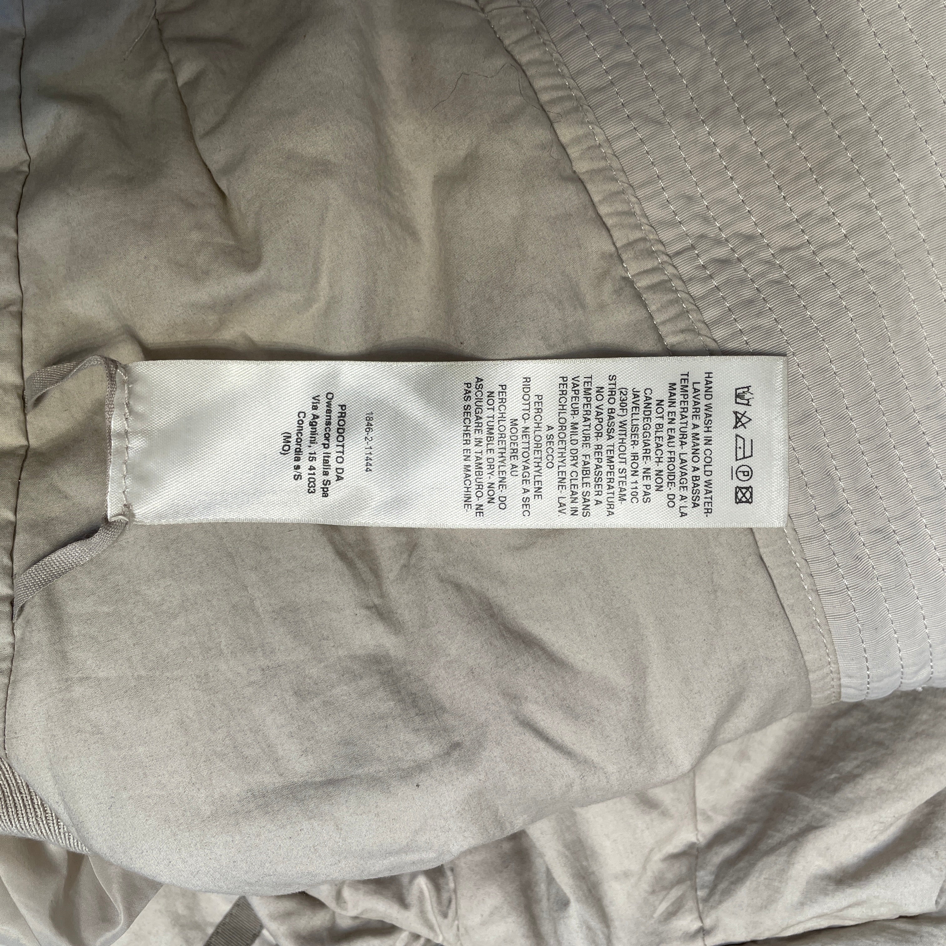 Rick Owens/Jacket/S/Nylon/BEG/ view 7