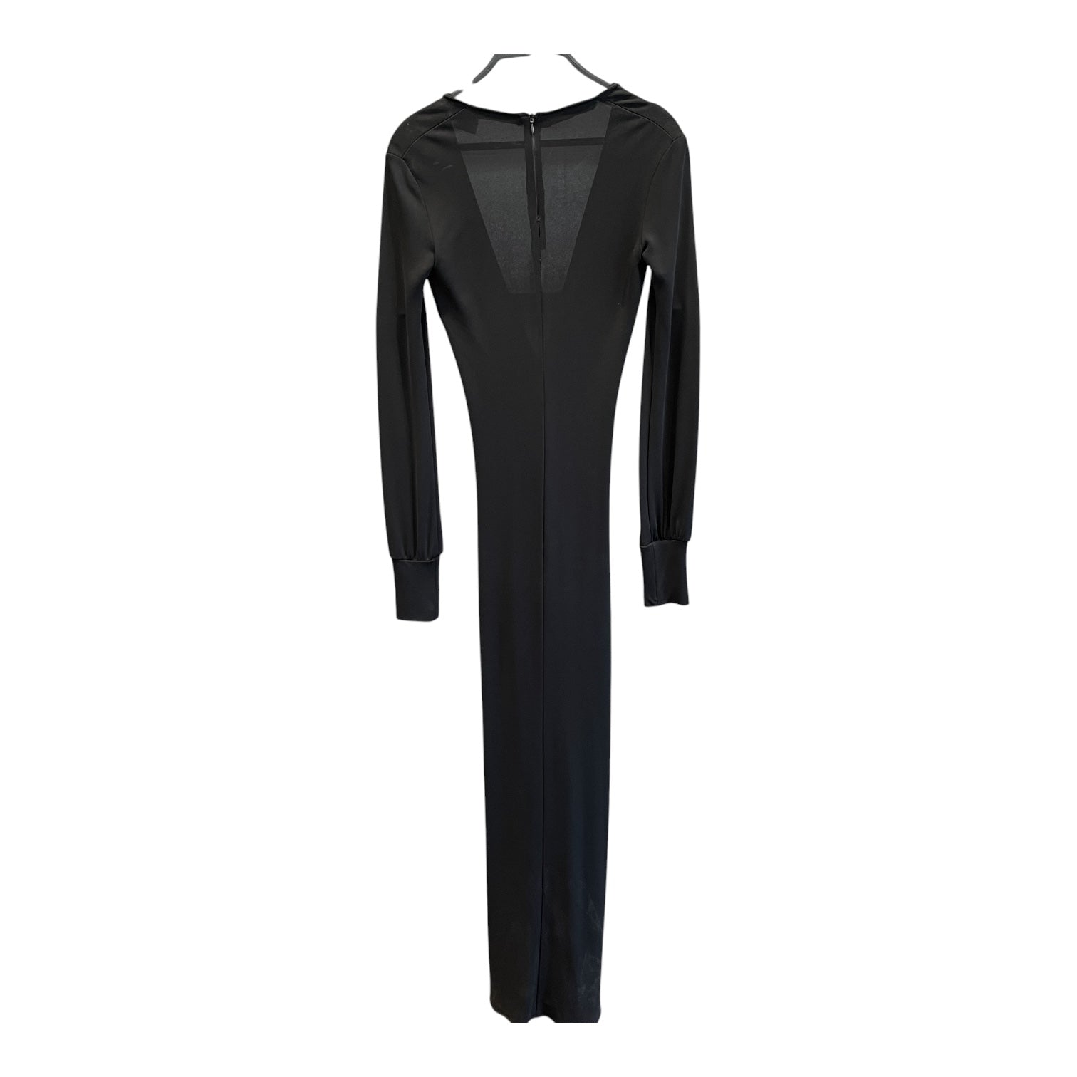 VERSUS VERSACE/Dress/24/Polyester/BLK/V NECK view 1