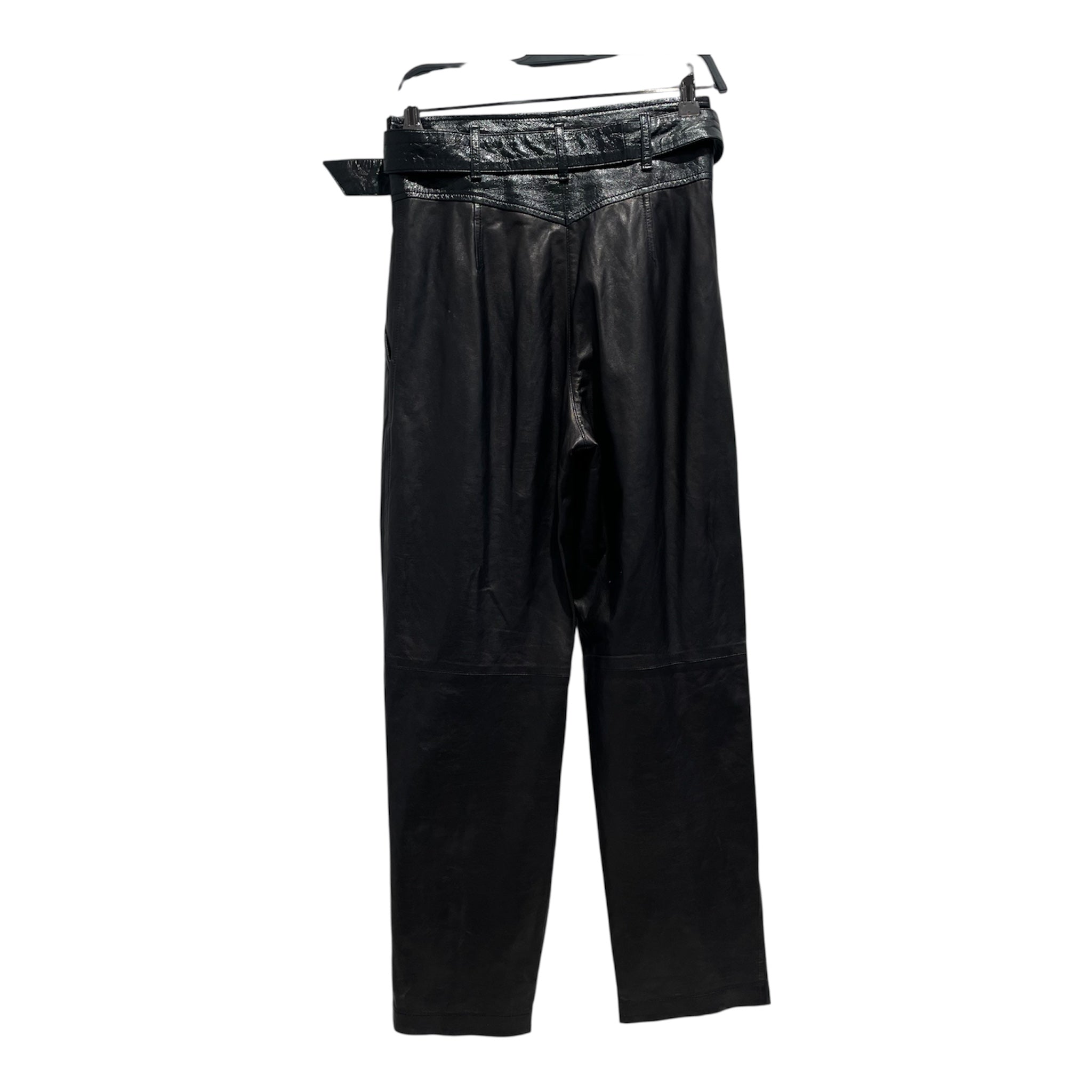 IRO/Bottoms/36/Leather/BLK/idrani view 2