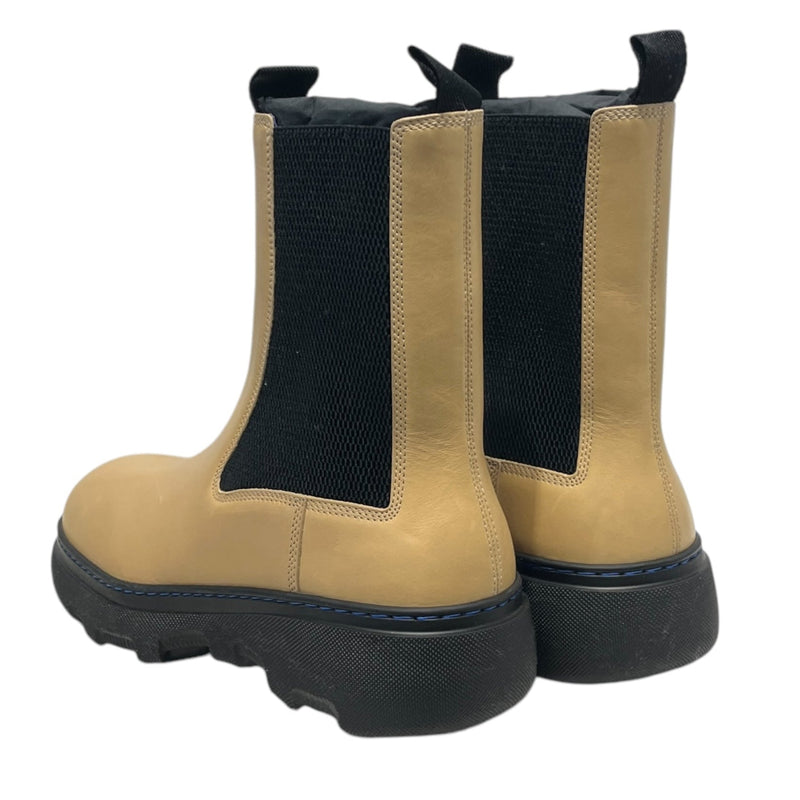 BURBERRY/Chelsea Boots/EU 41/Leather/BEG/CHELSEA CREEPER BOOT