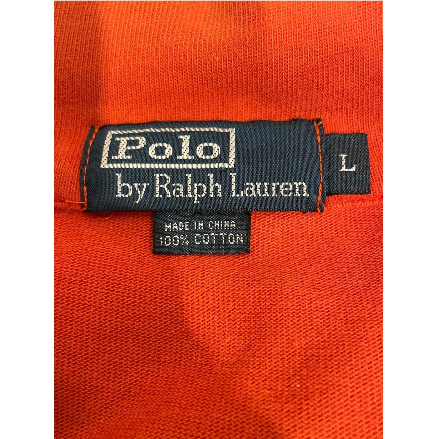 POLO RALPH LAUREN/Sweatshirt/L/Cotton/ORN/BOTTOM LOGO TAB view 3