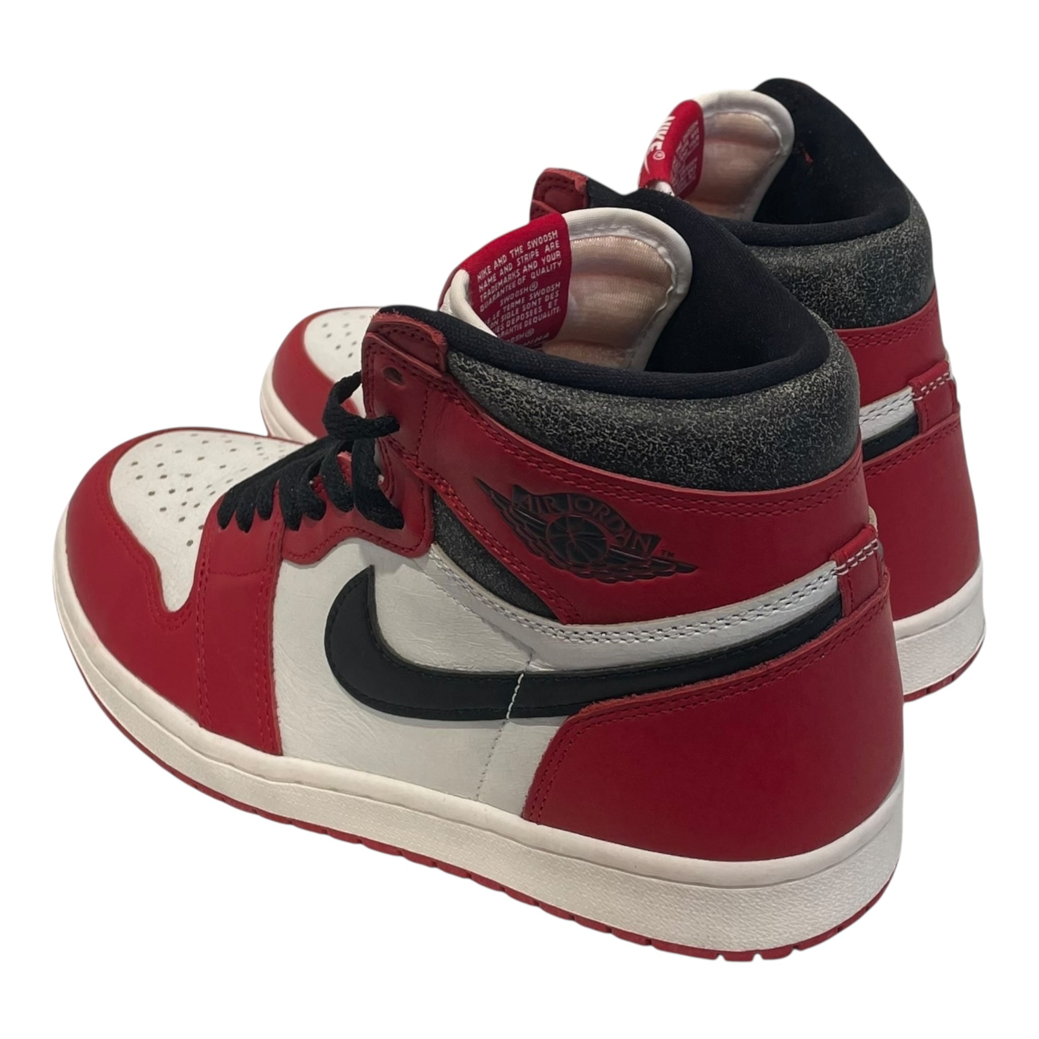 NIKE/Hi-Sneakers/US 9.5/Leather/RED/Jordan 1 Lost and Found view 2