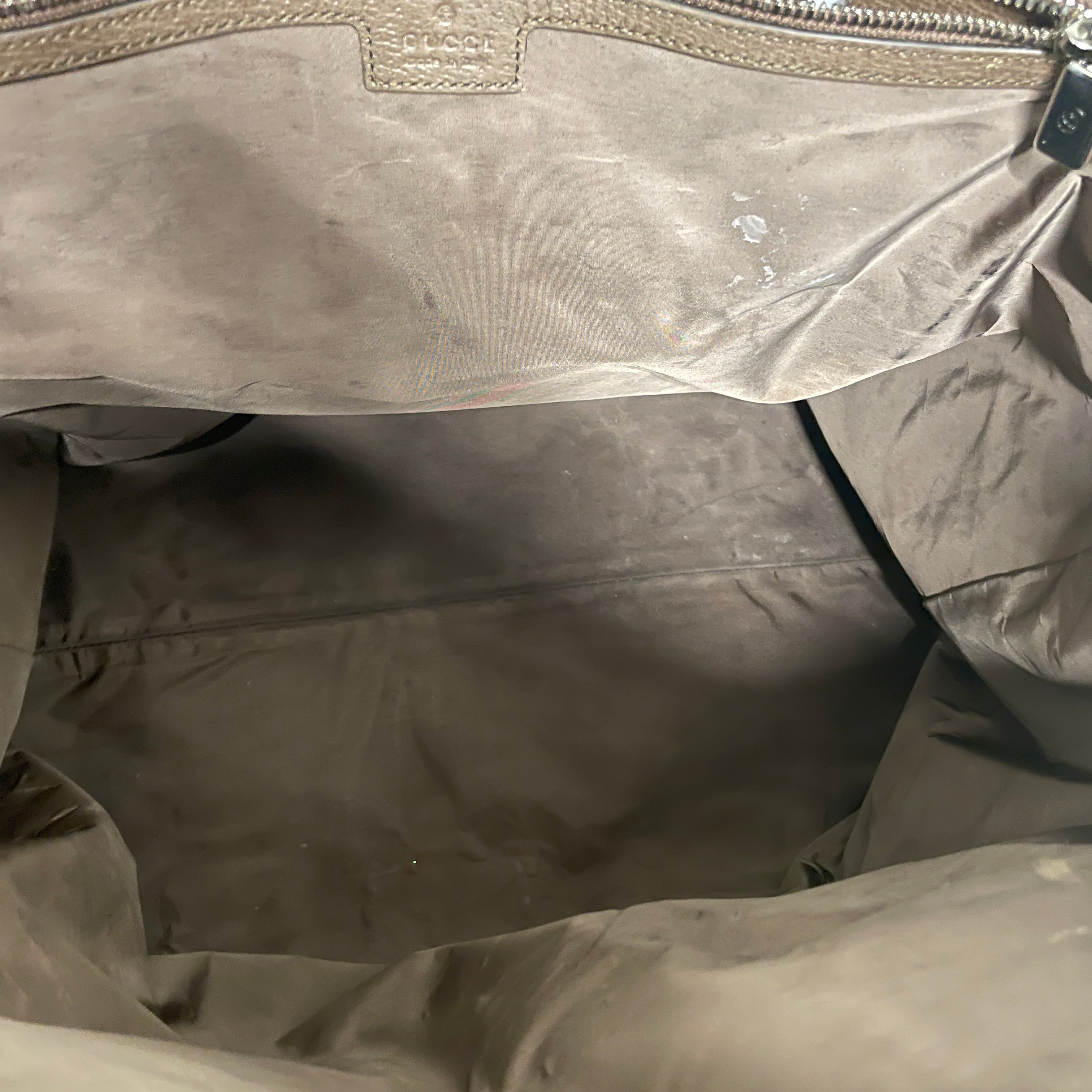 GUCCI/Tote Bag/Monogram/Leather/GRY/7CHW8XQ view 4