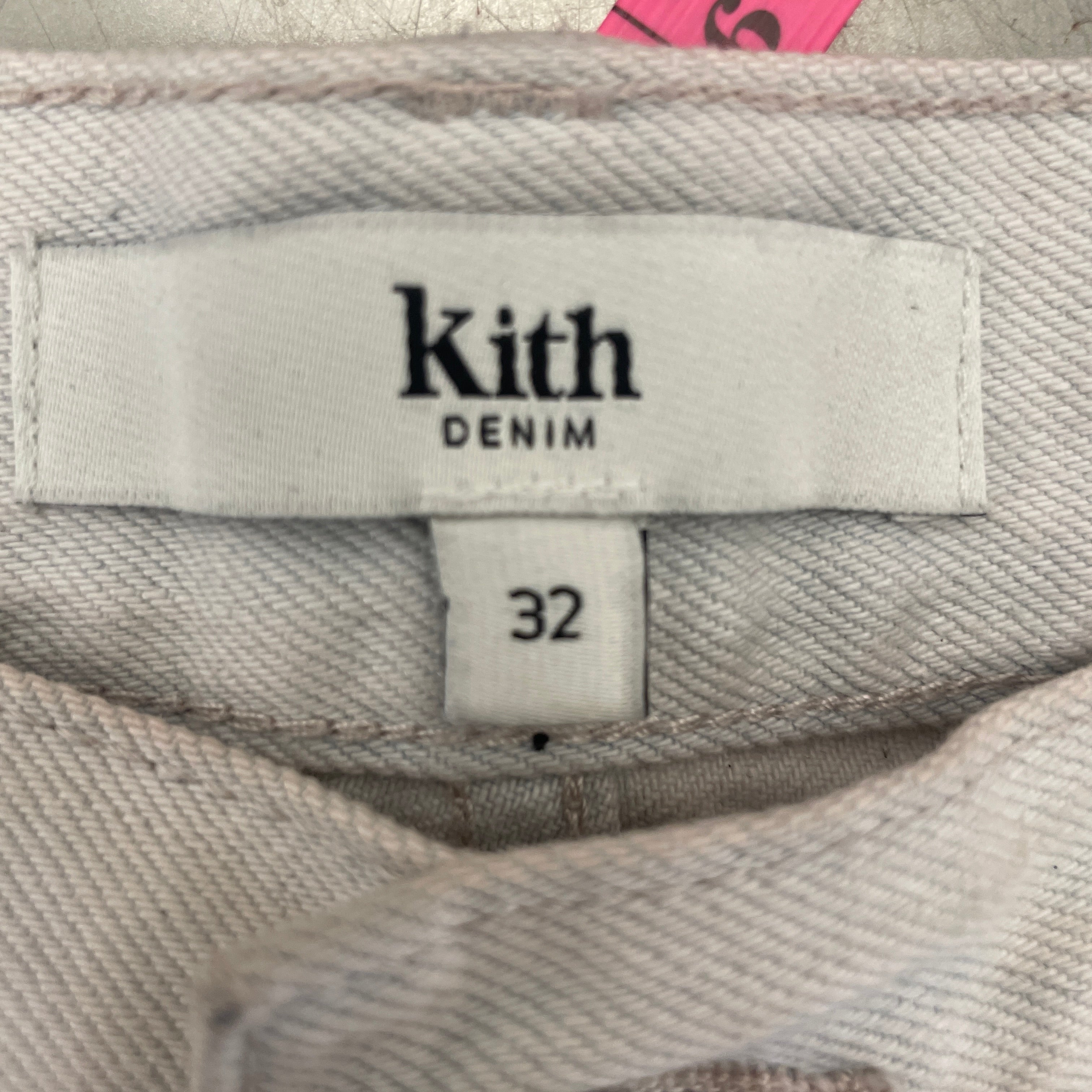 KITH/Shorts/32/Cotton/PNK/white/pink view 4