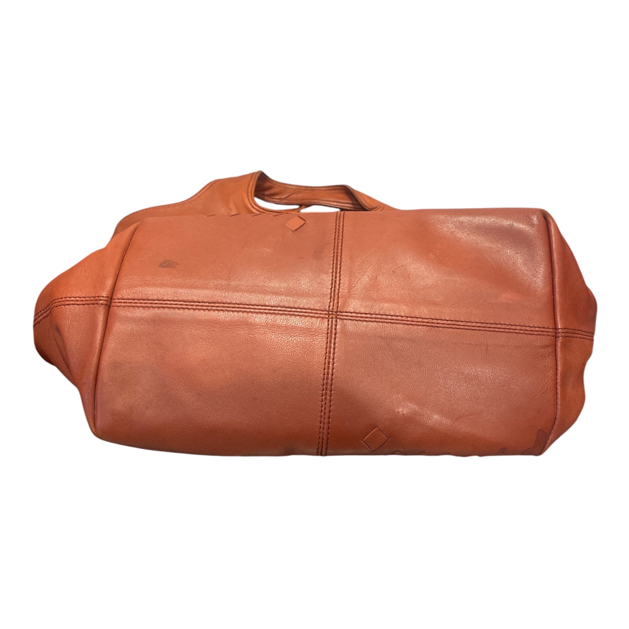 BOTTEGA VENETA/Tote Bag/Leather/ORN/BURNT ORANGE/INTRECCIATO SMALL view 5