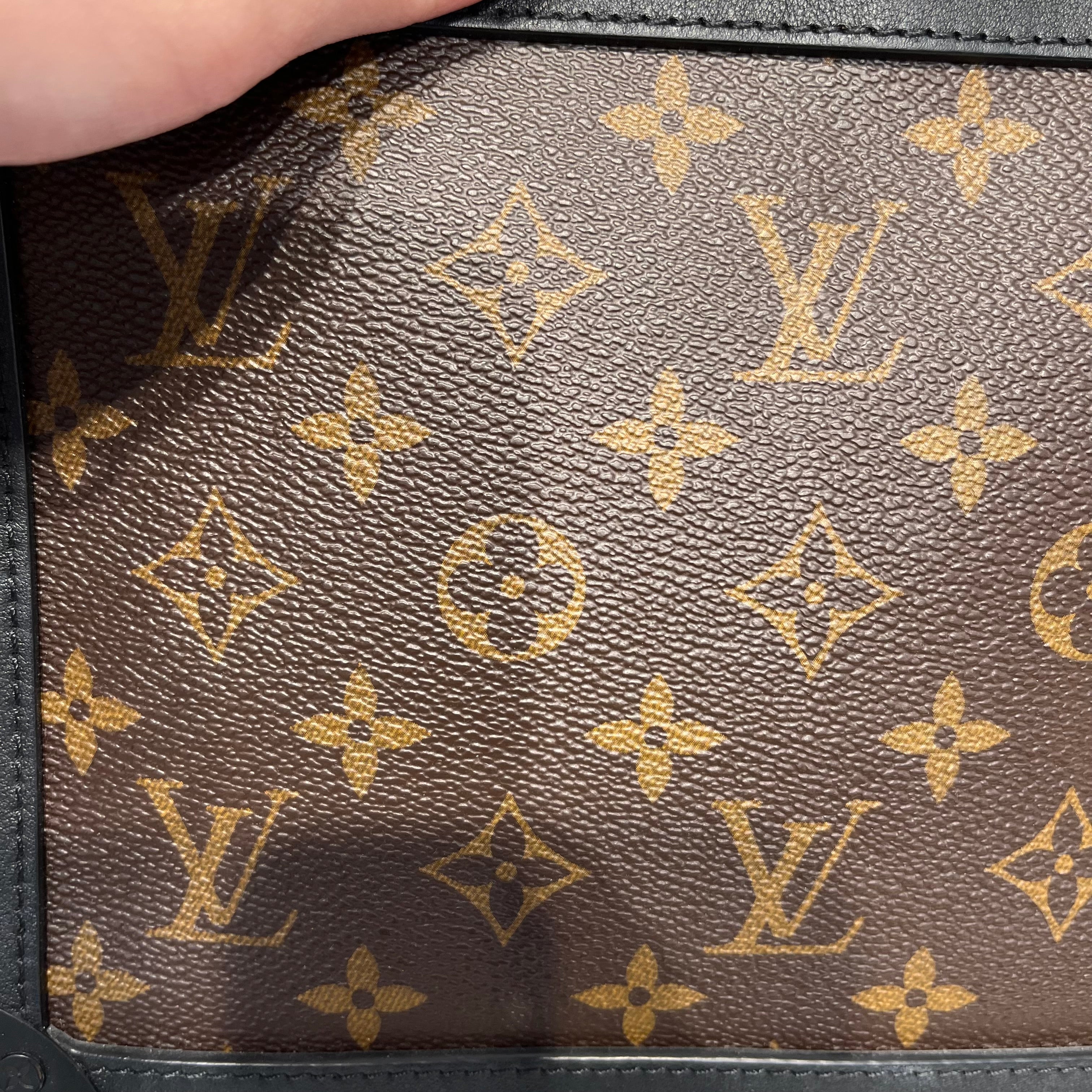 LOUIS VUITTON/Cross Body Bag/Monogram/Leather/BRW/SOLAR RAY SOFT TRUNK view 6