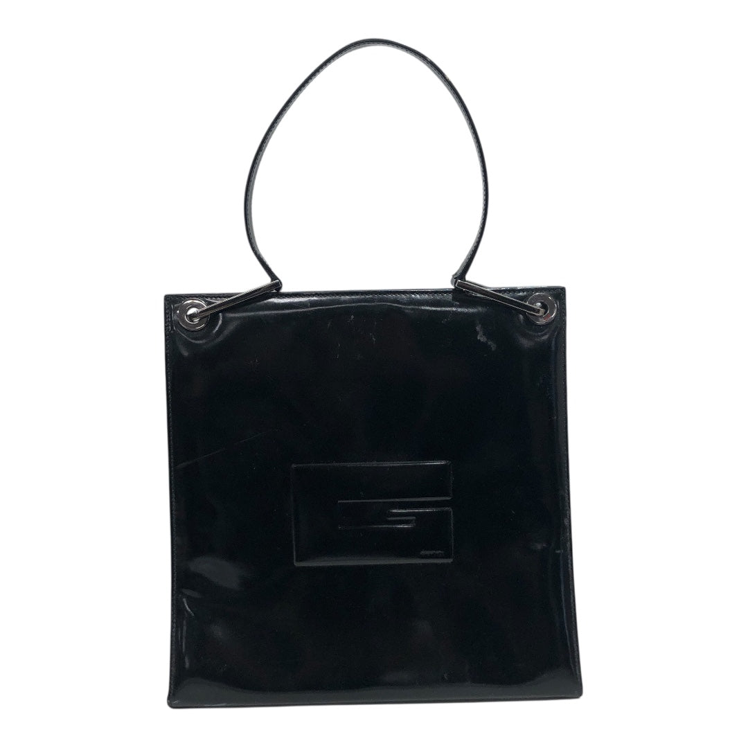 GUCCI/Hand Bag/BLK/PATENT 001-1018-3037 view 1