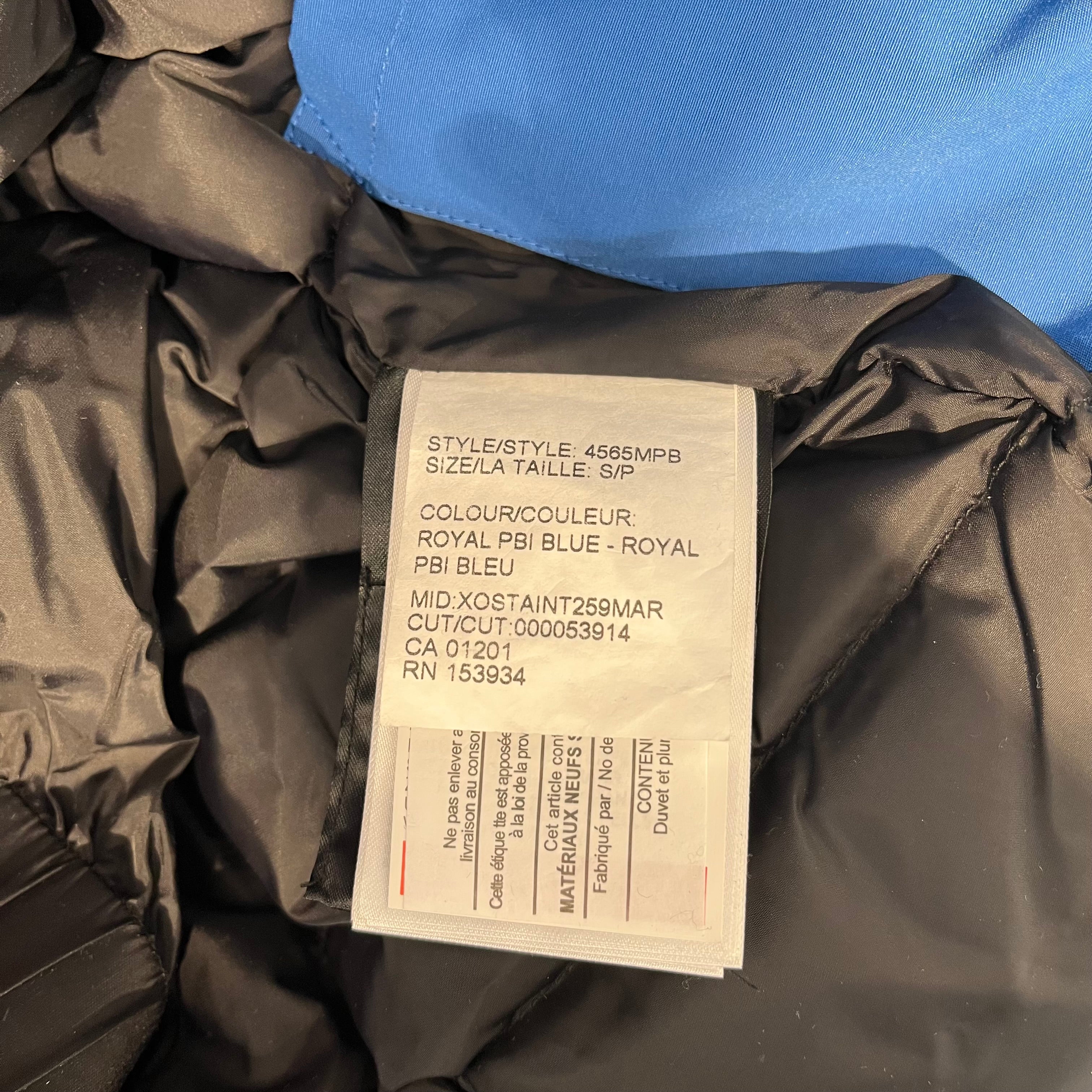 CANADA GOOSE/Mountain Parka/S/BLU/Expedition view 3