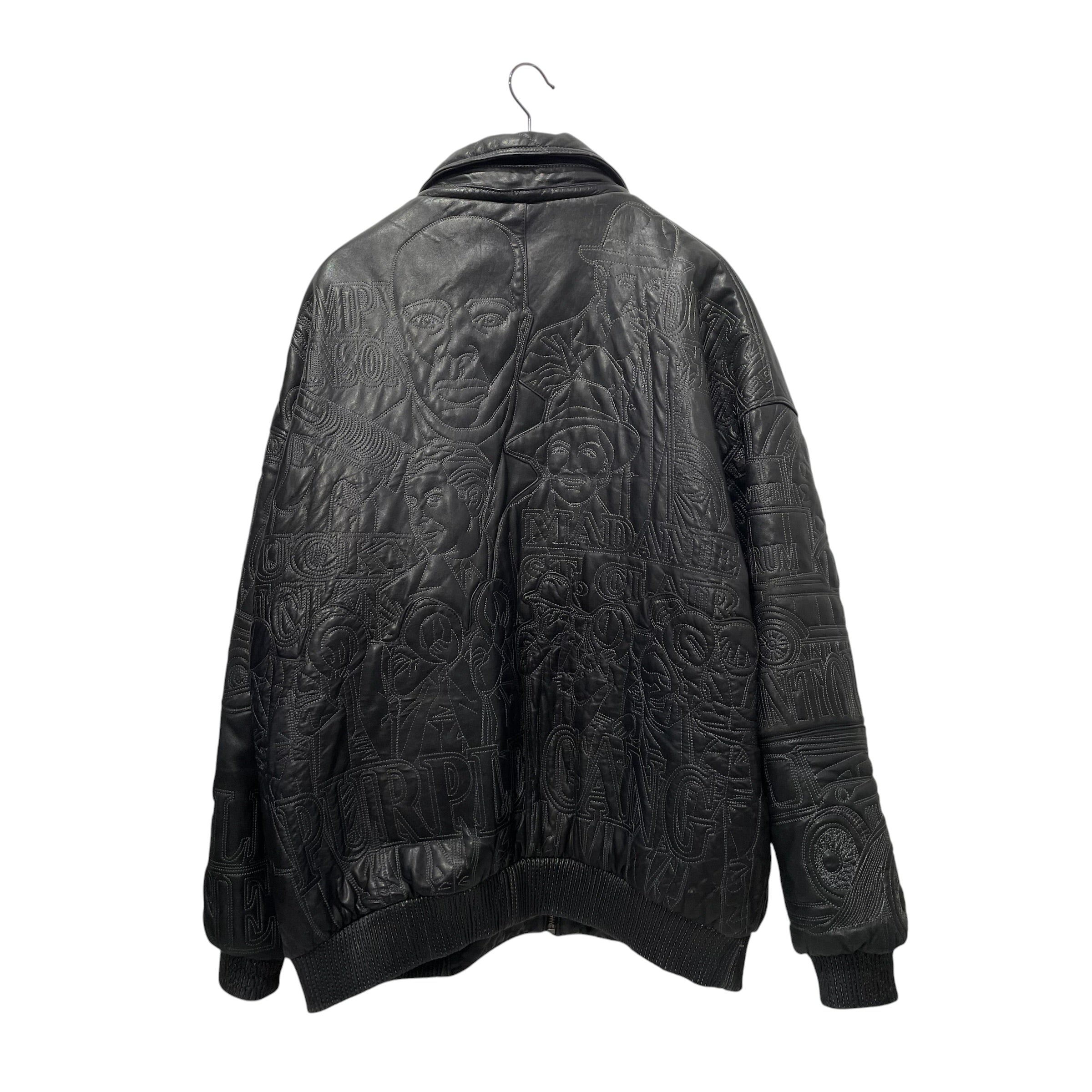 MODA IN PELLE/Leather Jkt/XXL/Leather/BLK/ view 2