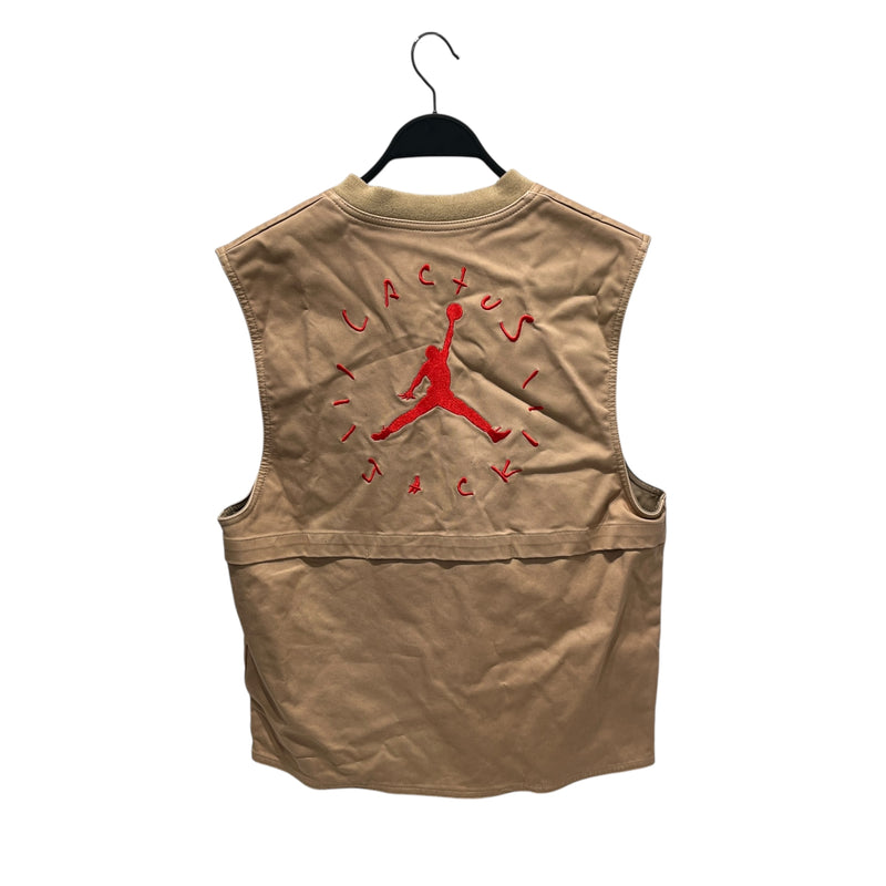 TRAVIS SCOTT/Vest/S/Cotton/BEG/
