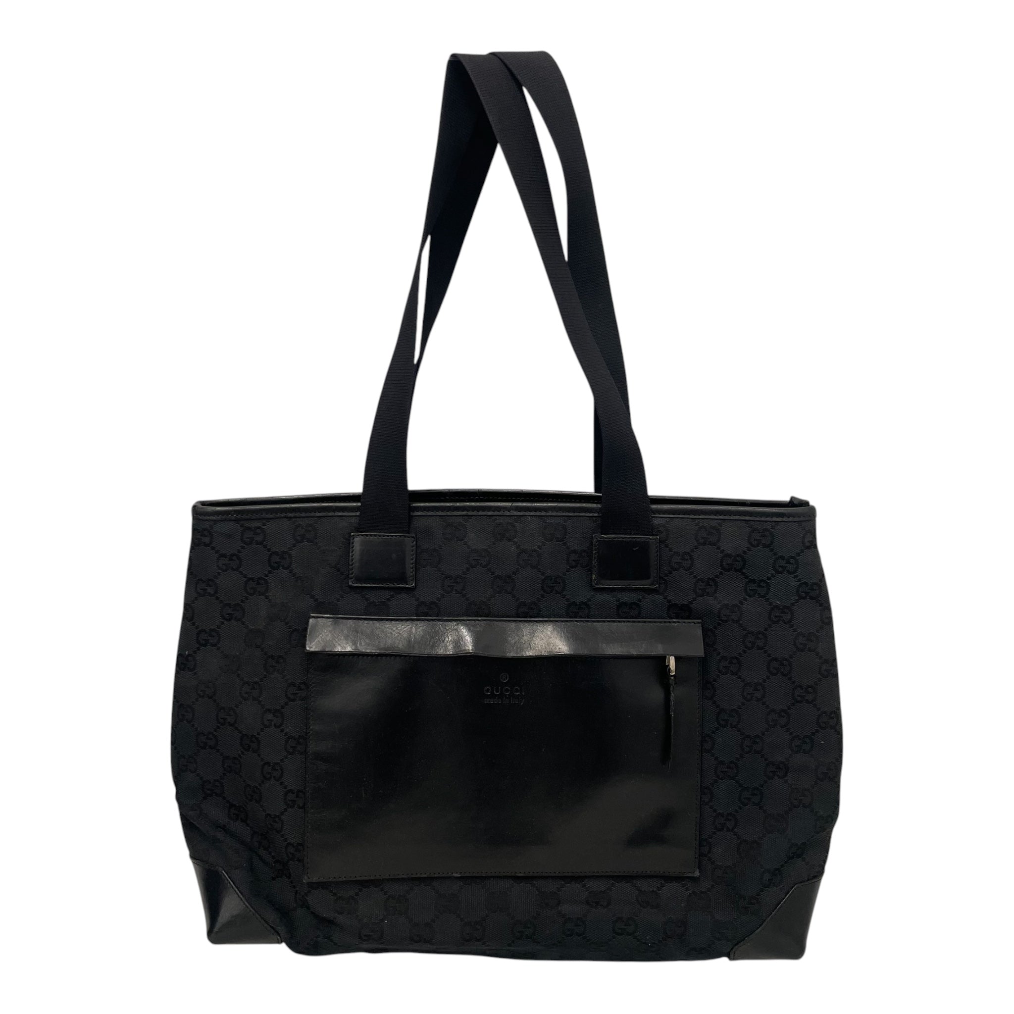 GUCCI/Tote Bag/Monogram/BLK/01904263444 view 1