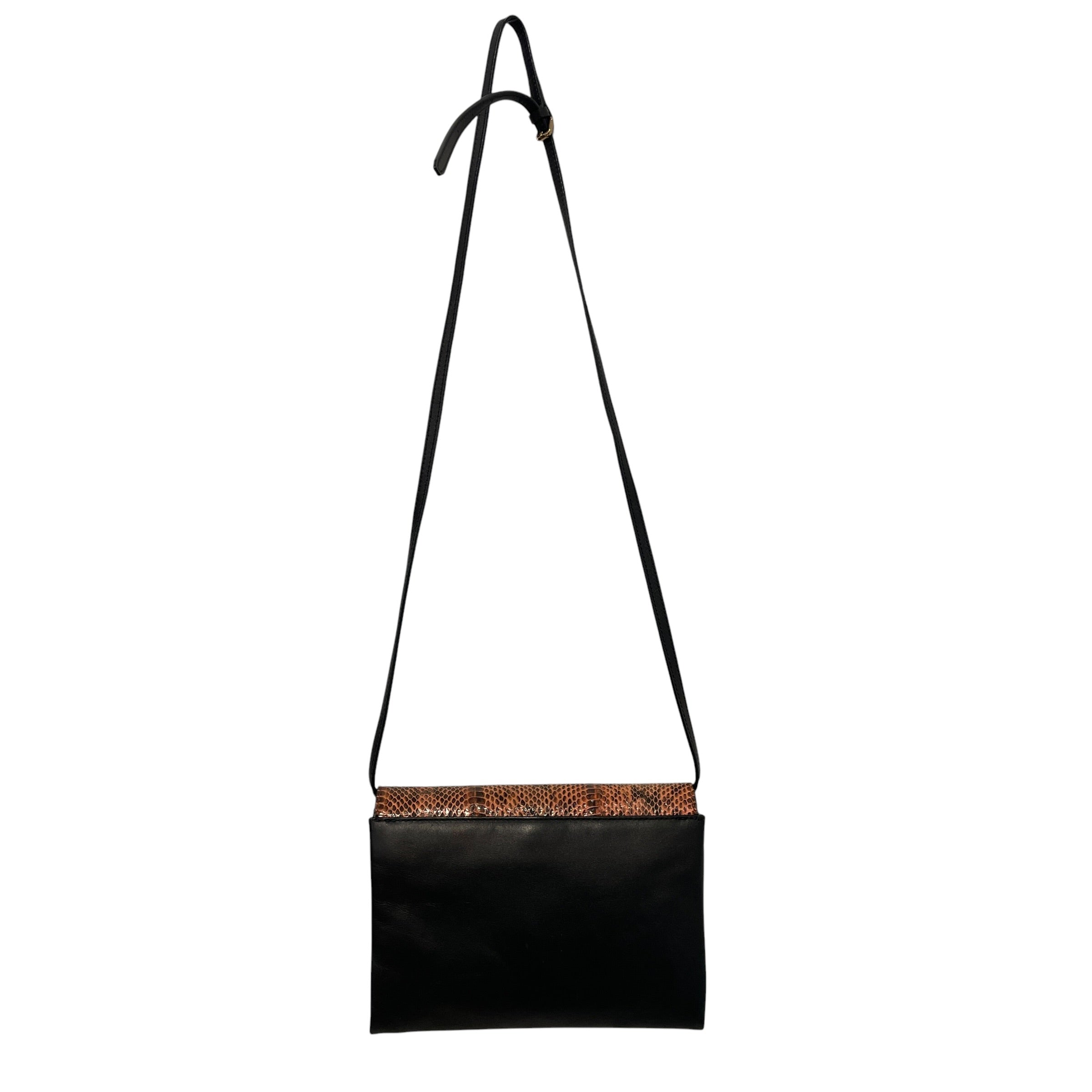 MCM/Cross Body Bag/Animal Pattern/ORN/ORANGE SNAKE SKIN COVER view 2