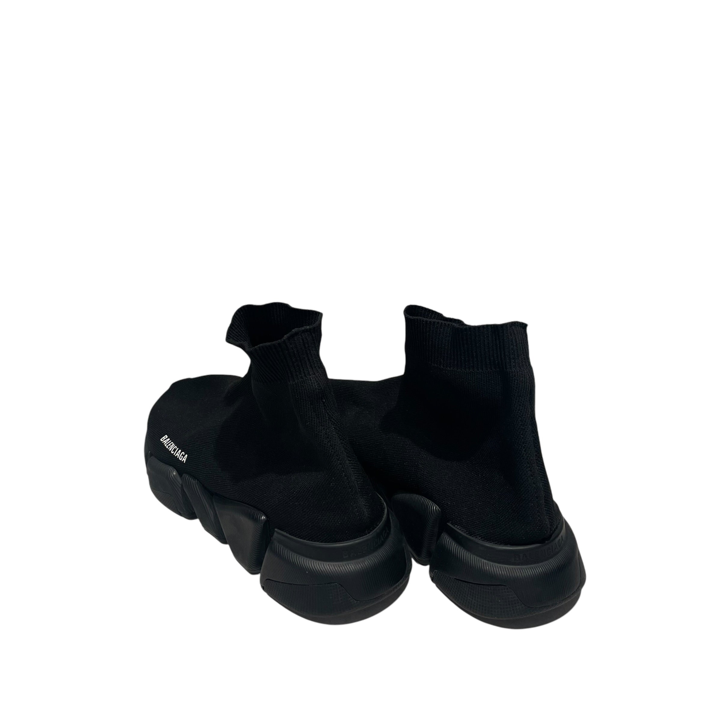 BALENCIAGA/Hi-Sneakers/US 9/Nylon/BLK/Speed 2.0 view 1