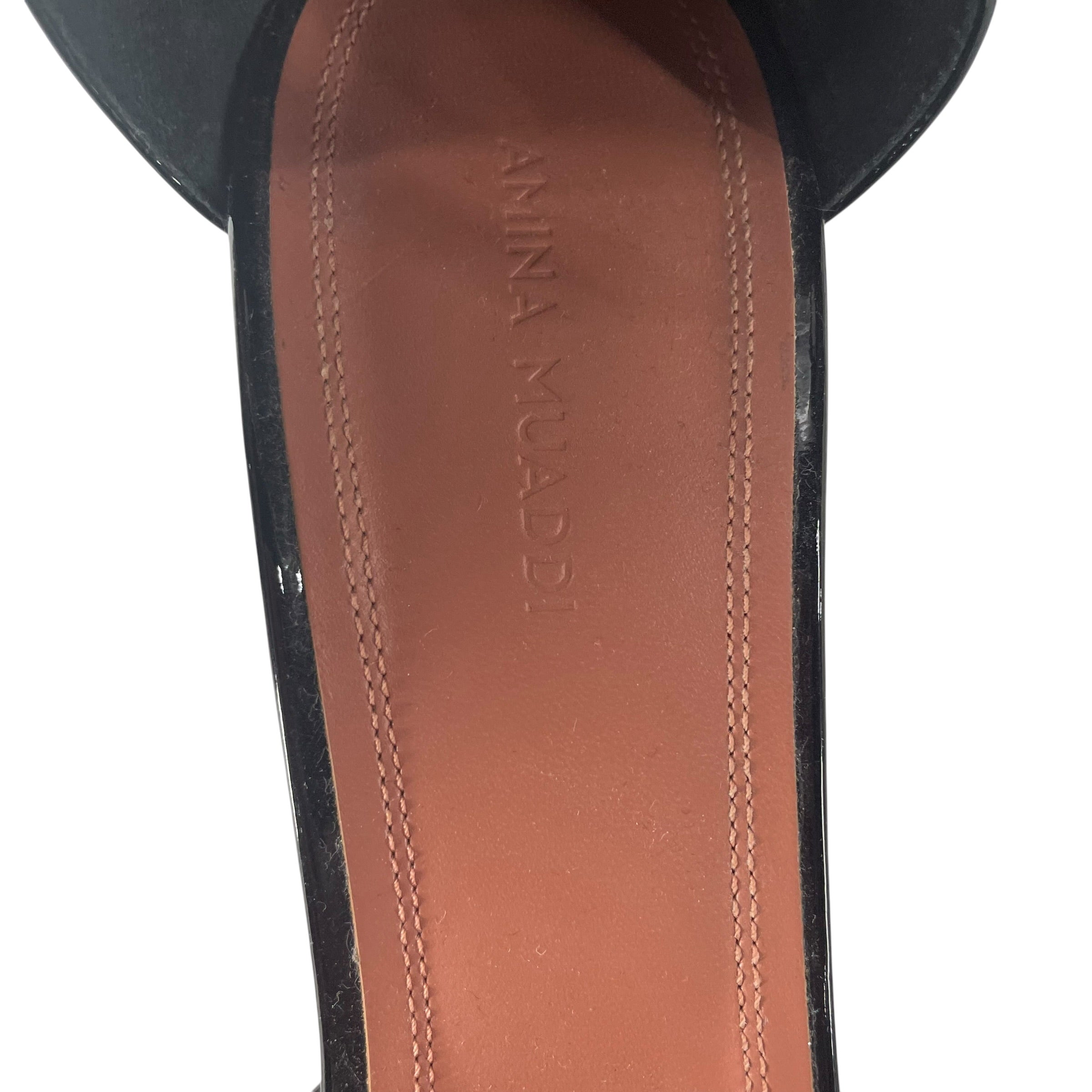 AMINA MUADDI/Heels/EU 40/Cotton/BLK/AMINA MUADDI view 3