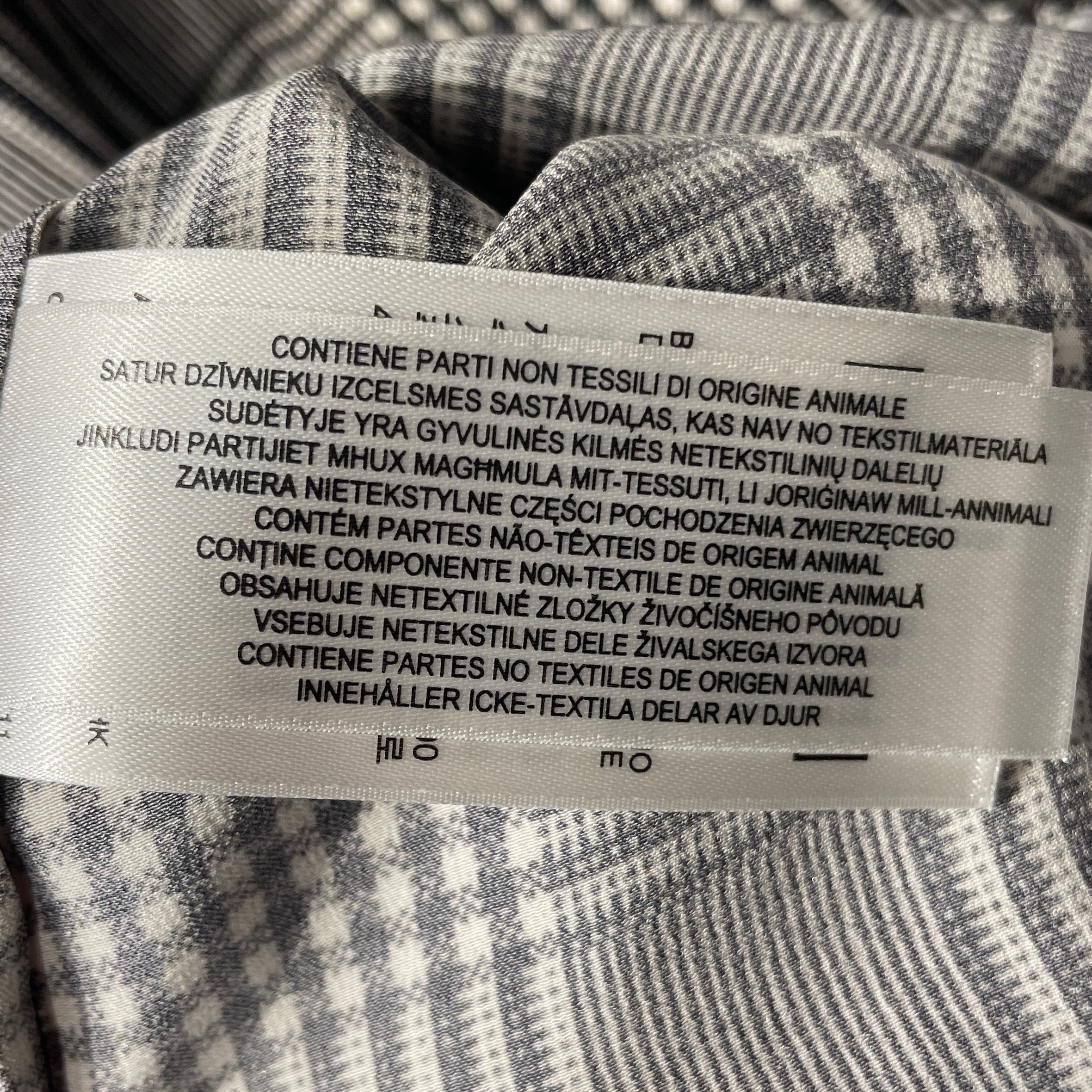 BURBERRY/LS Blouse/M/Plaid/BLK/ view 7