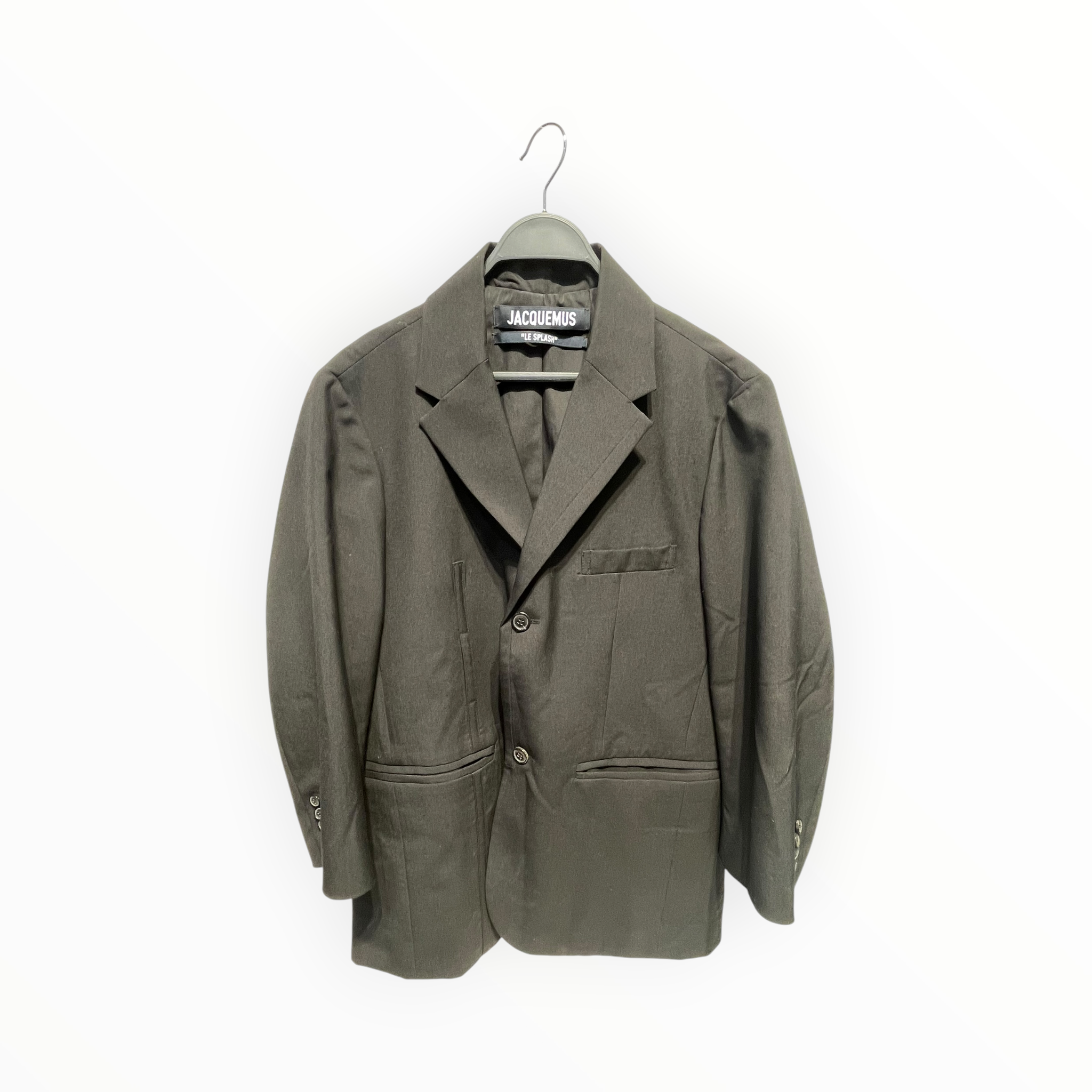 JACQUEMUS/Coat/46/Cotton/BLK/"Splash" view 1