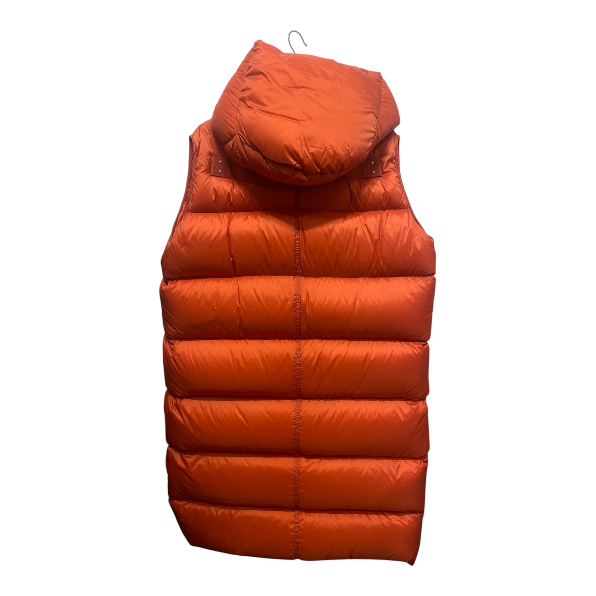 Rick Owens/Quilted Vest/46/Nylon/ORN/ view 2