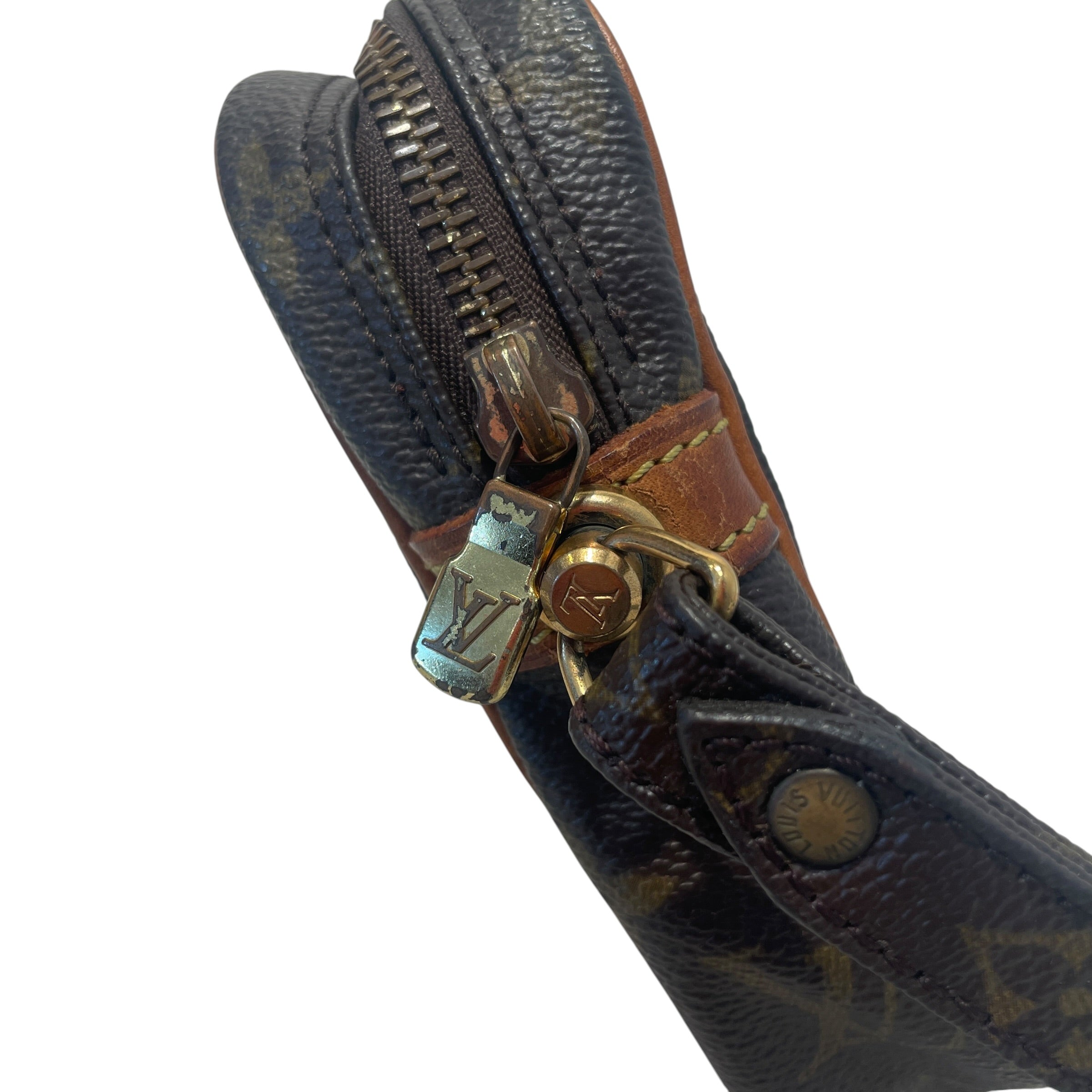 LOUIS VUITTON/Clutch Bag/Monogram/Leather/BRW/Marly Dragonne Clutch Bag view 5